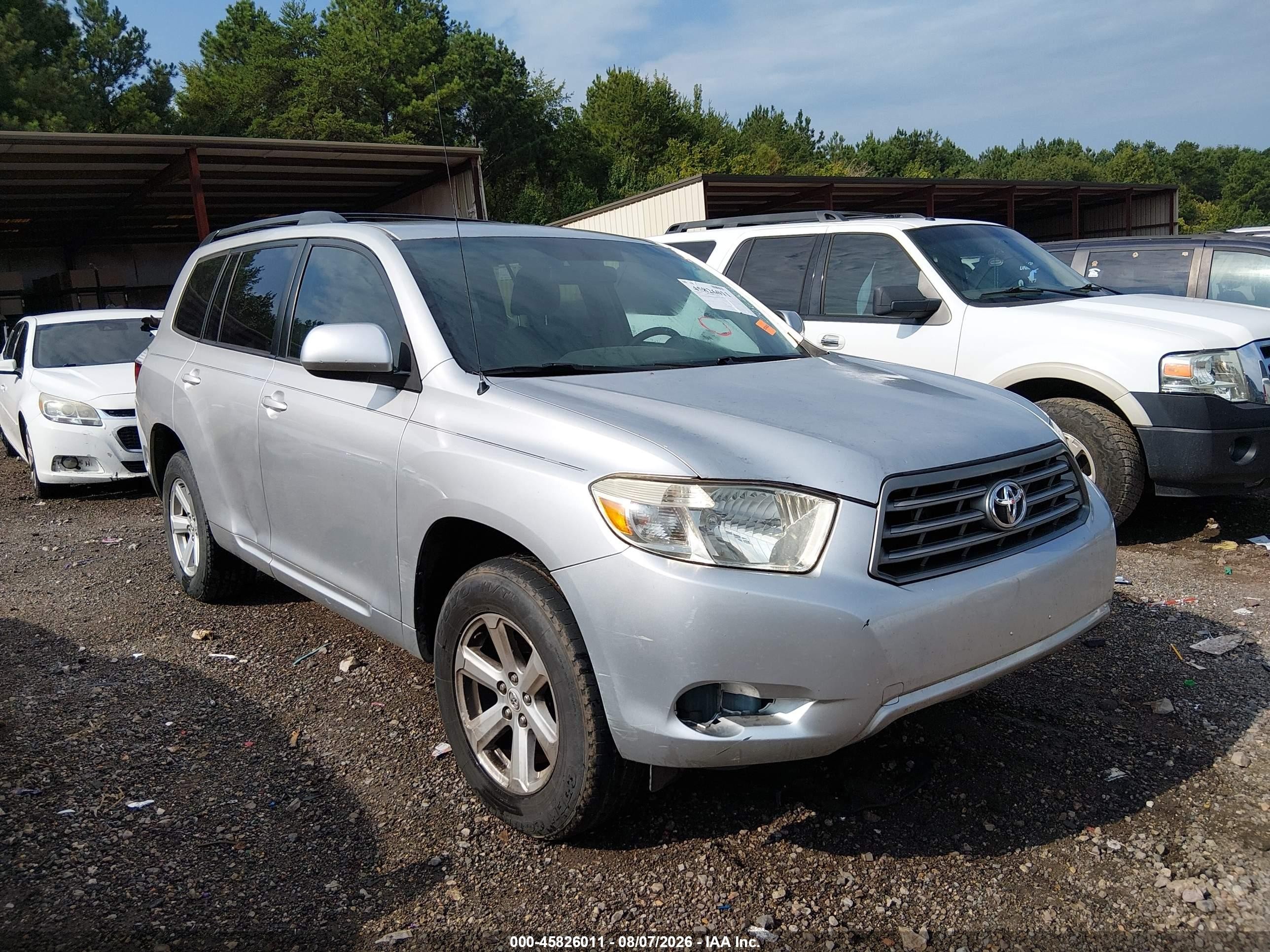 2010 Toyota Highlander, VIN 5TDZA3EH3AS006006 — Normal wear