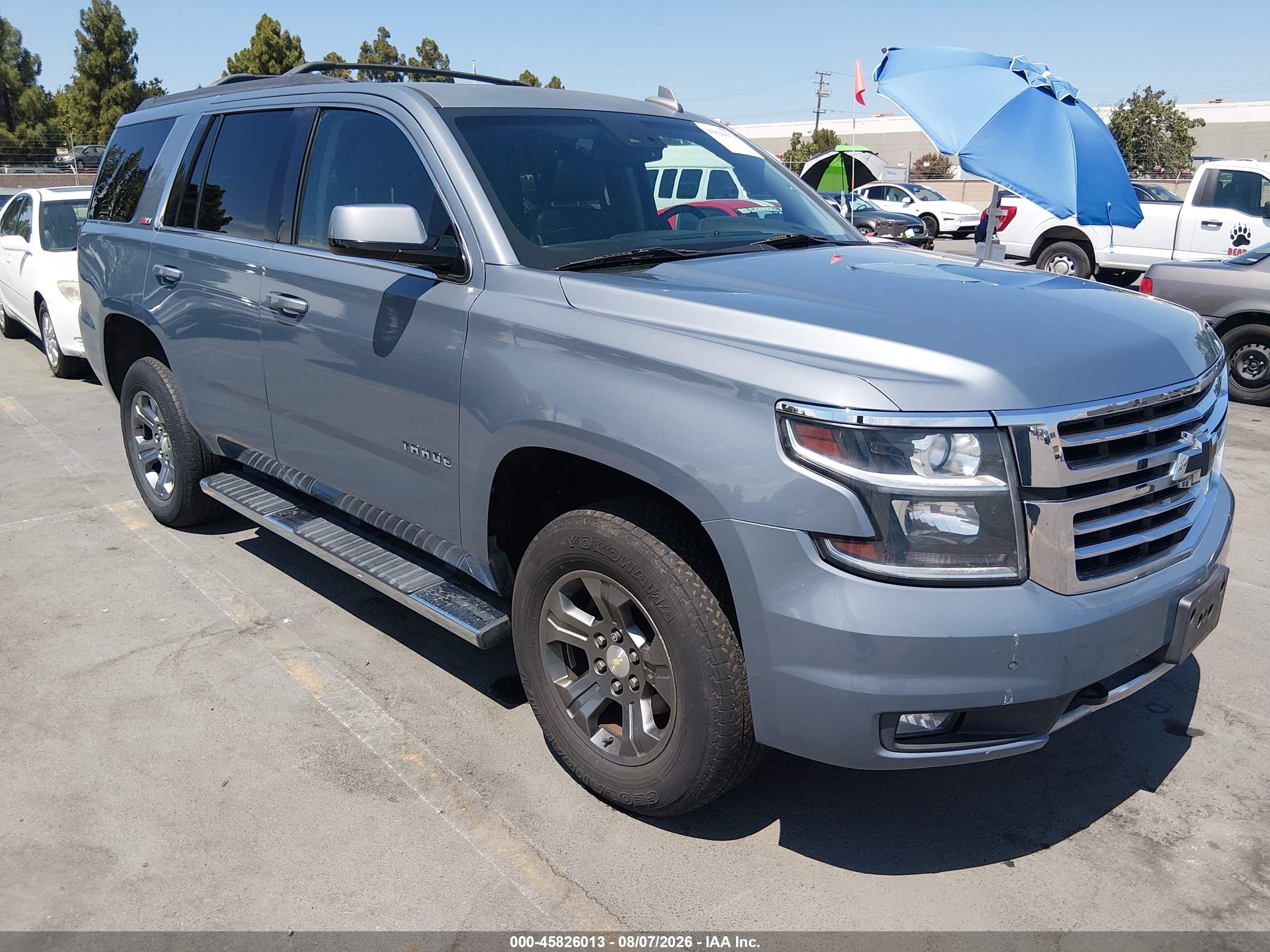 2016 Chevrolet Tahoe LT, VIN 1GNSKBKC5GR350825 — Обычный износ