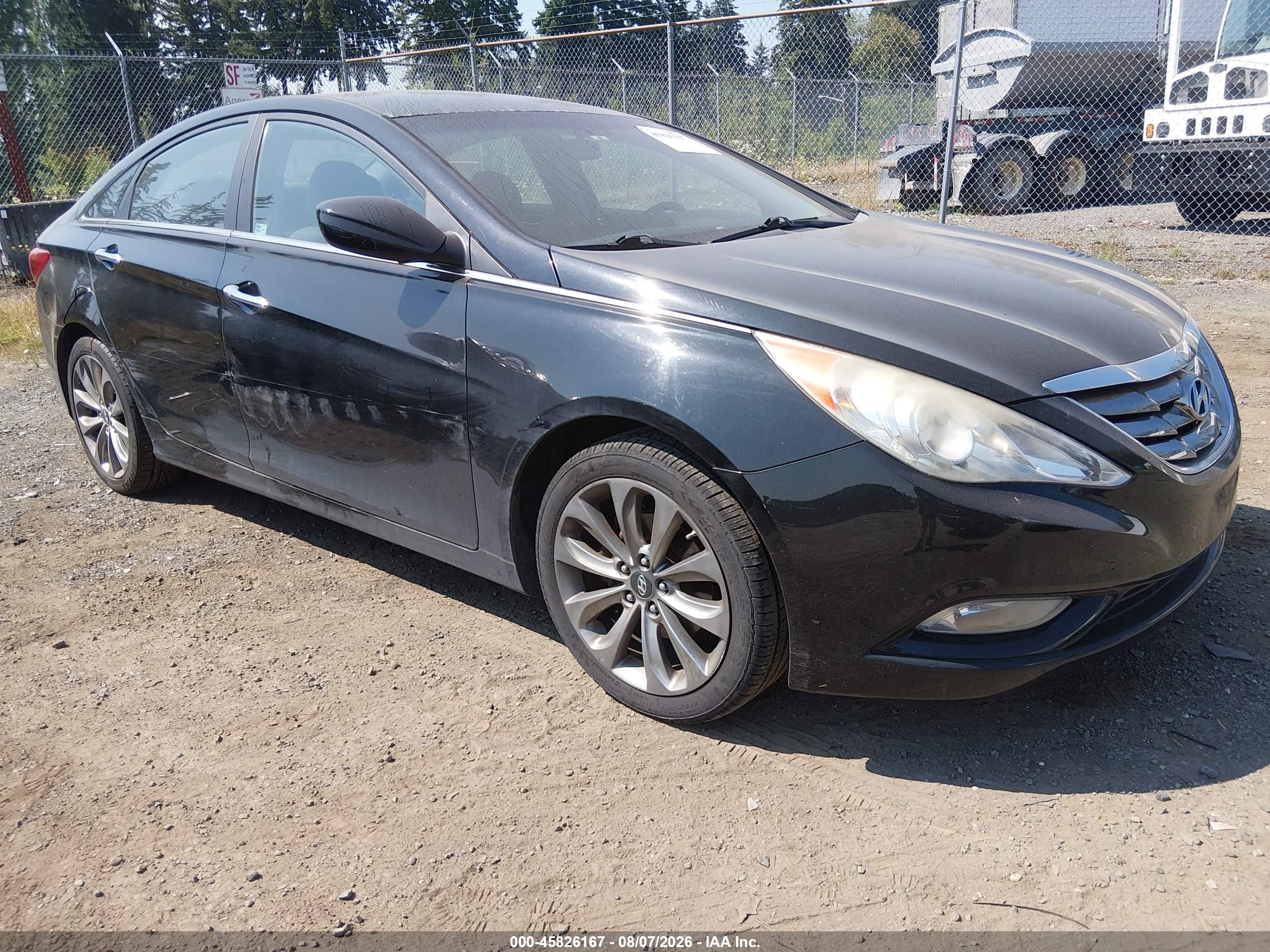2011 Hyundai Sonata Limited, VIN 5NPEC4AC2BH076189 — Normal wear