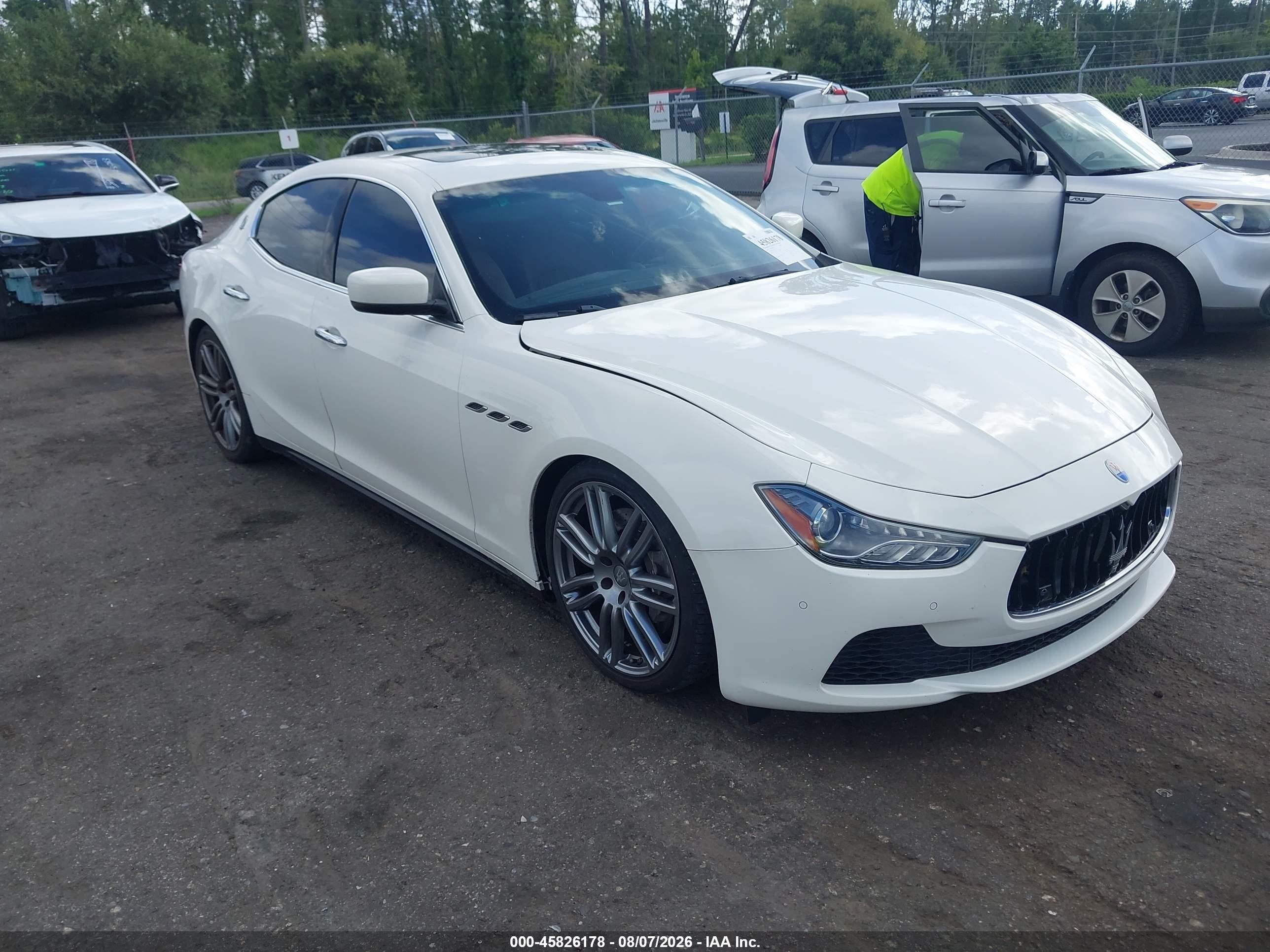 2015 Maserati Ghibli, VIN ZAM57XSA7F1153456 — По всему кузову