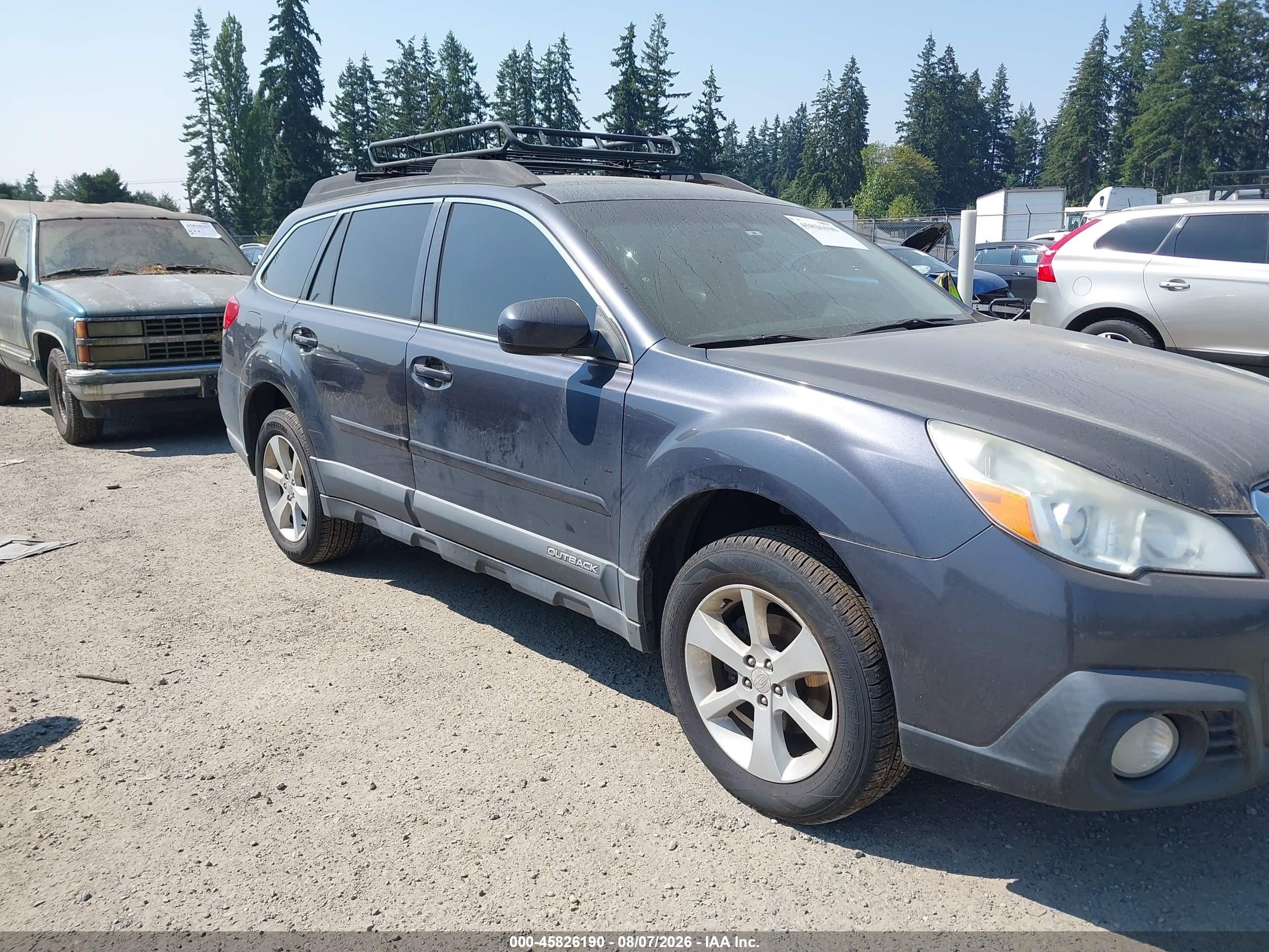 2013 Subaru Outback Premium, VIN 4S4BRBCC2D3322543 — Normal wear