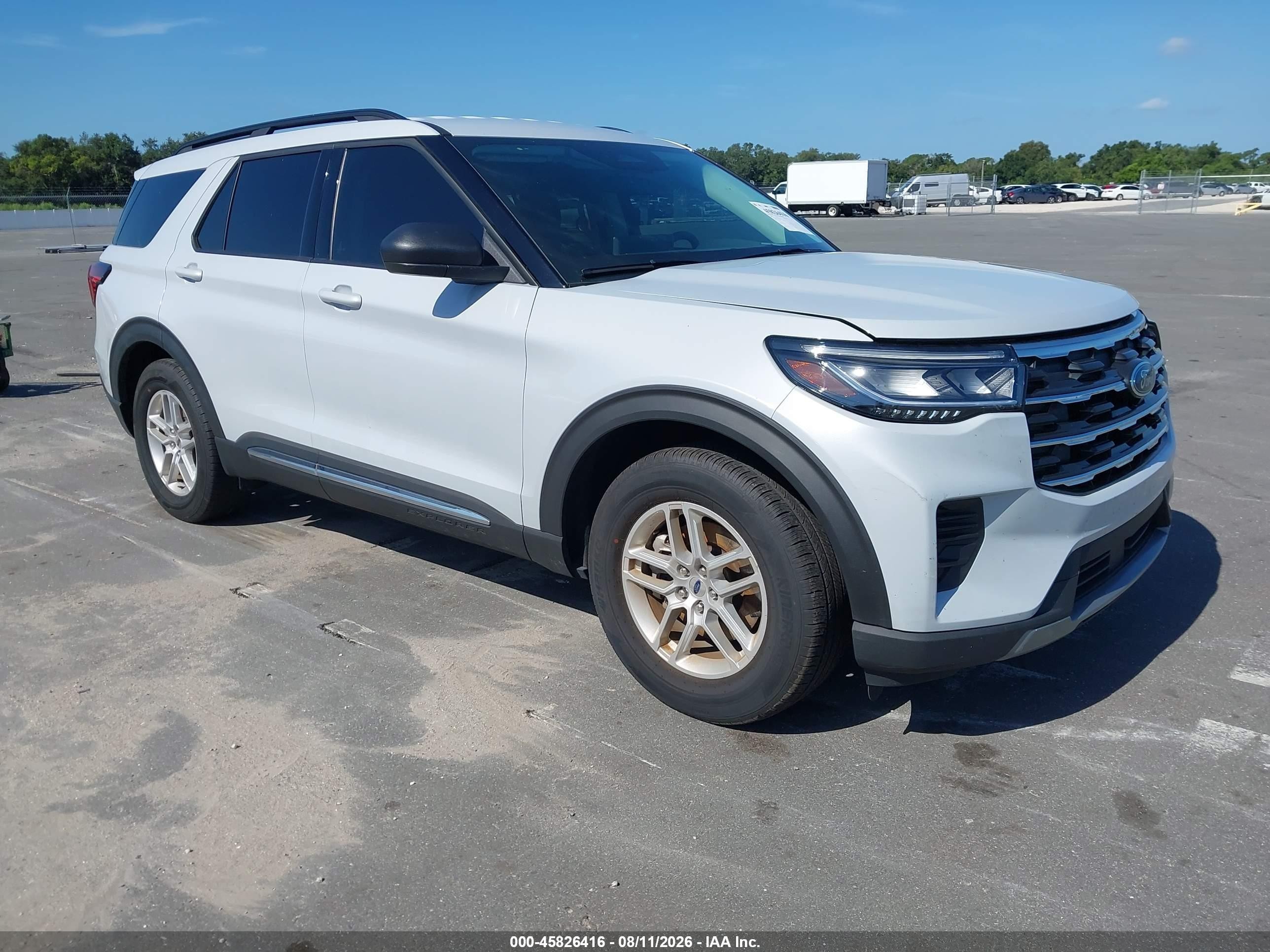 2025 Ford Explorer Active, VIN 1FMUK7DH7SGC57957 — Вода / потоп