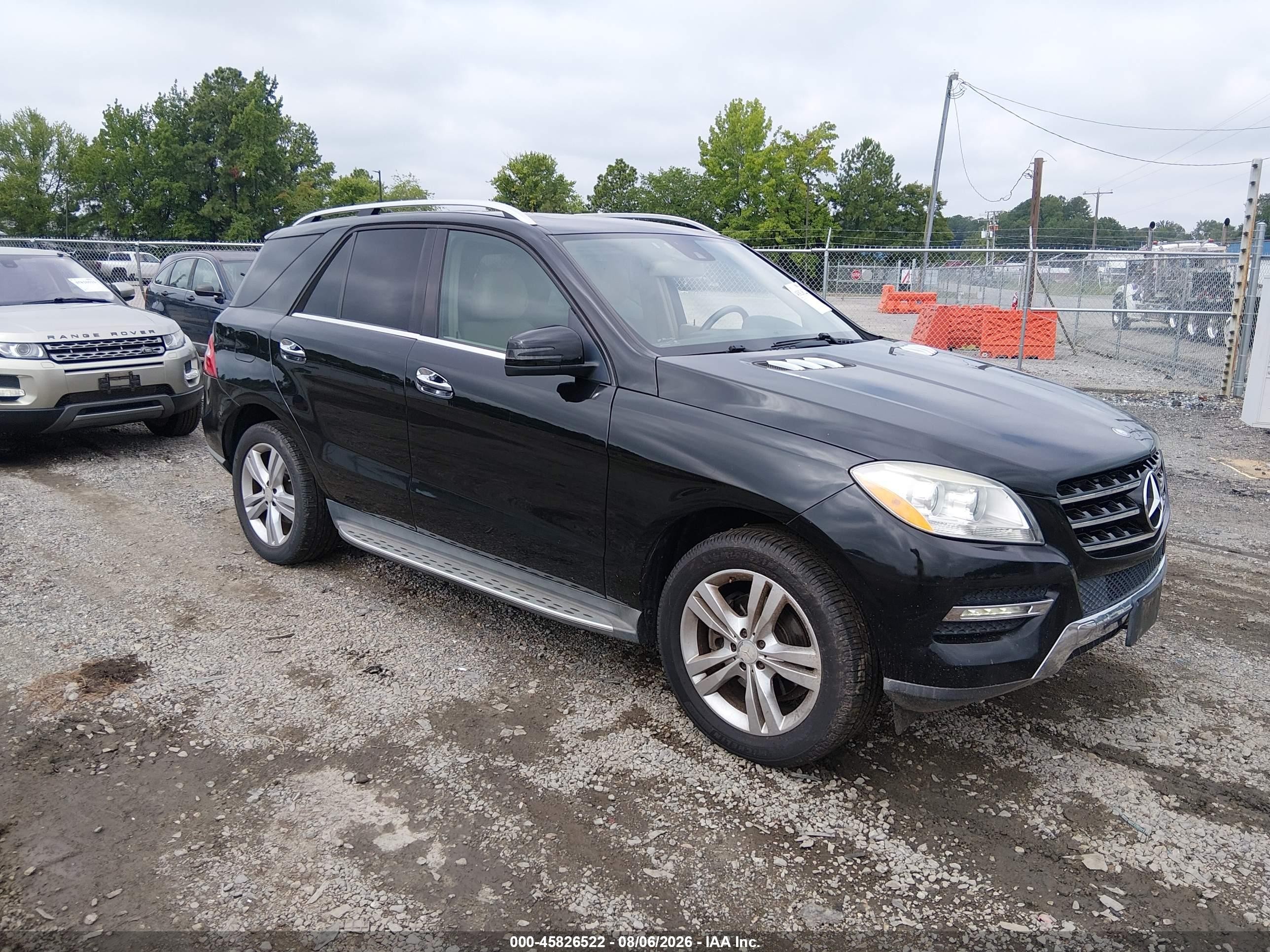 2013 Mercedes-Benz M 350, VIN 4JGDA5HB2DA108696 — Normal wear