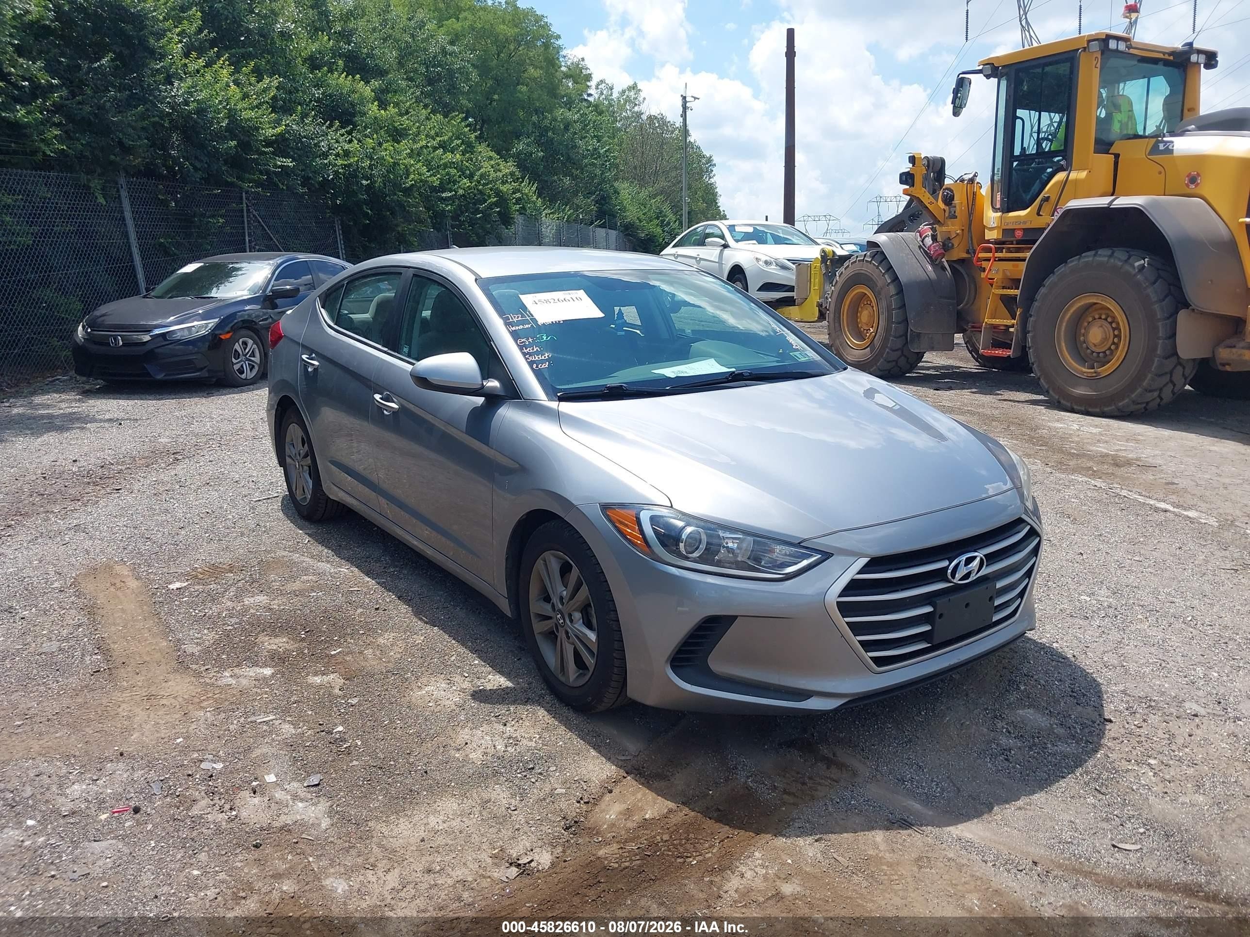 2017 Hyundai Elantra SE, VIN 5NPD84LF2HH121712 — Not stated