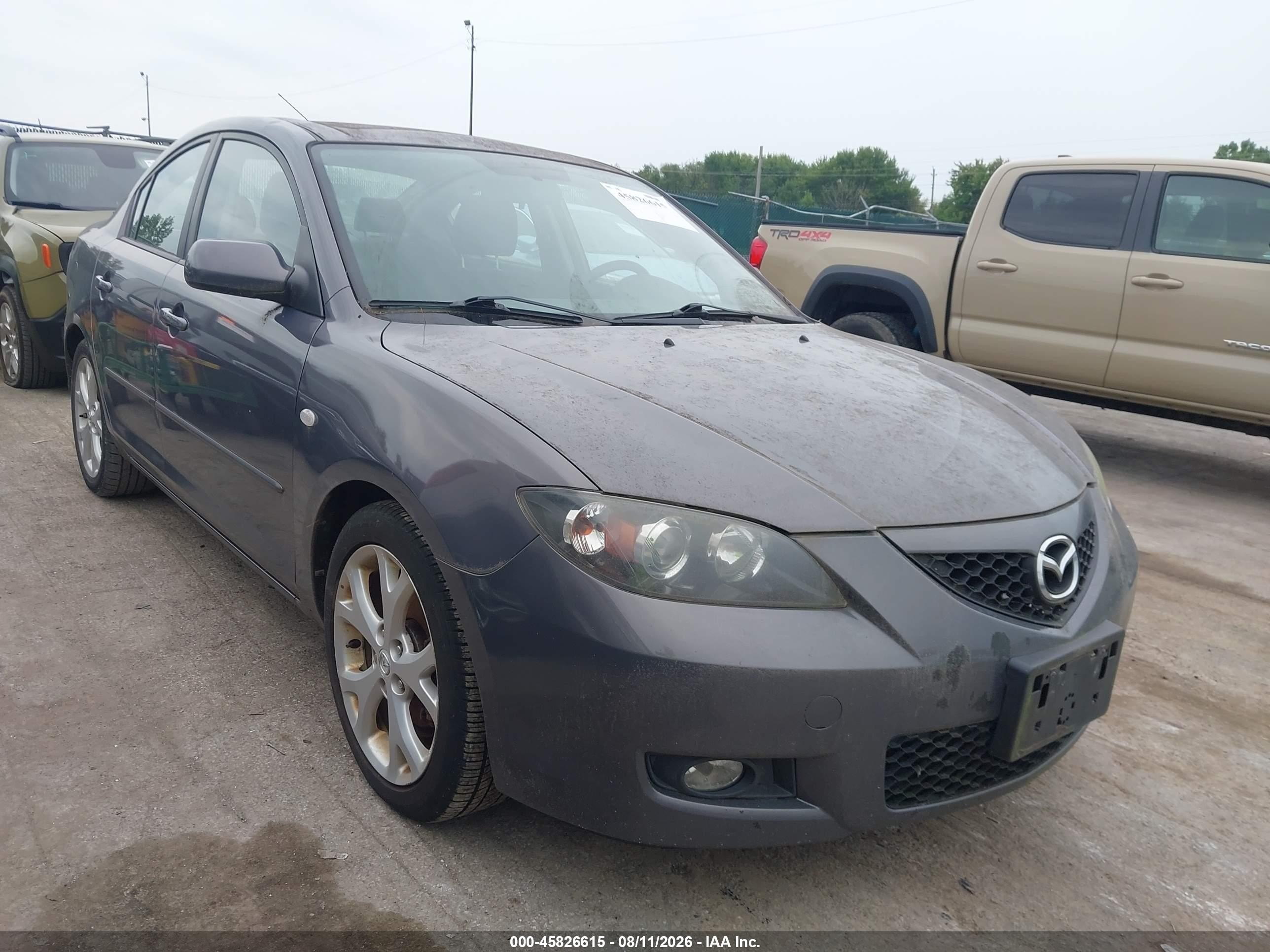 2009 Mazda 3 i Sport, VIN JM1BK32F991192676 — Обычный износ