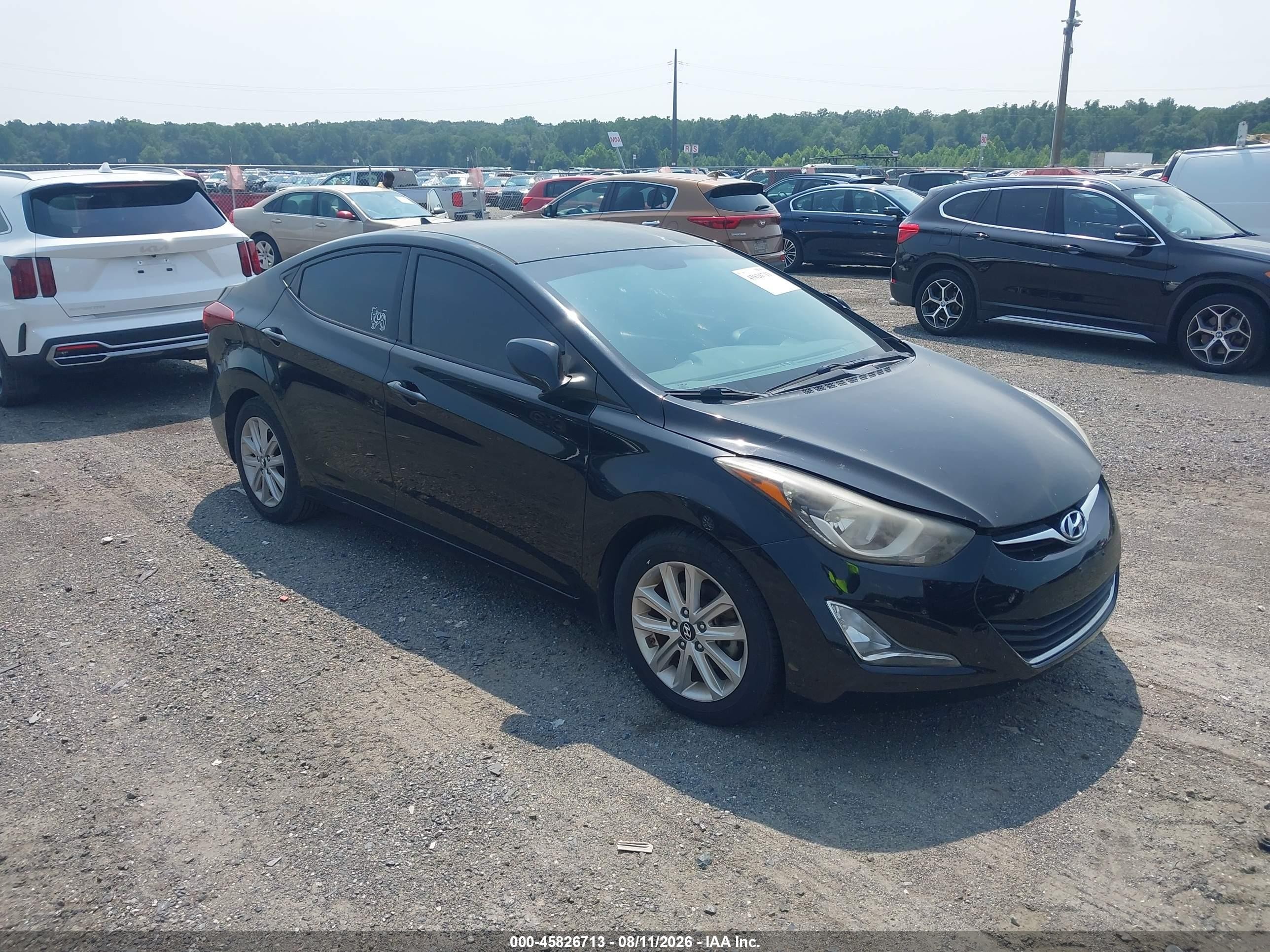 2015 Hyundai Elantra SE, VIN KMHDH4AE5FU383961 — Normal wear