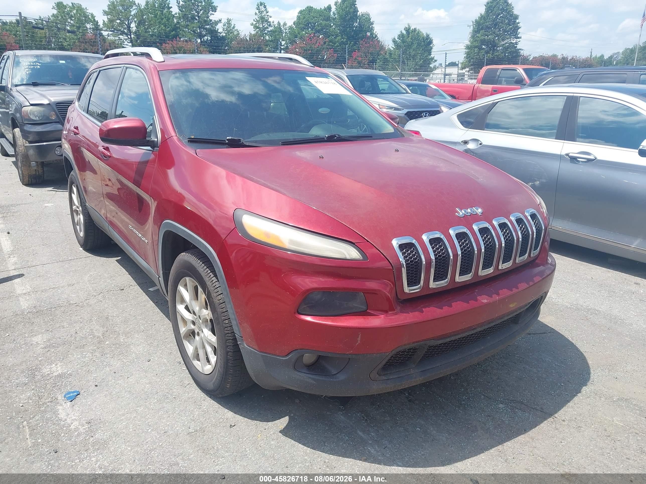 2015 Jeep Cherokee Latitude, VIN 1C4PJMCS6FW773240 — Обычный износ
