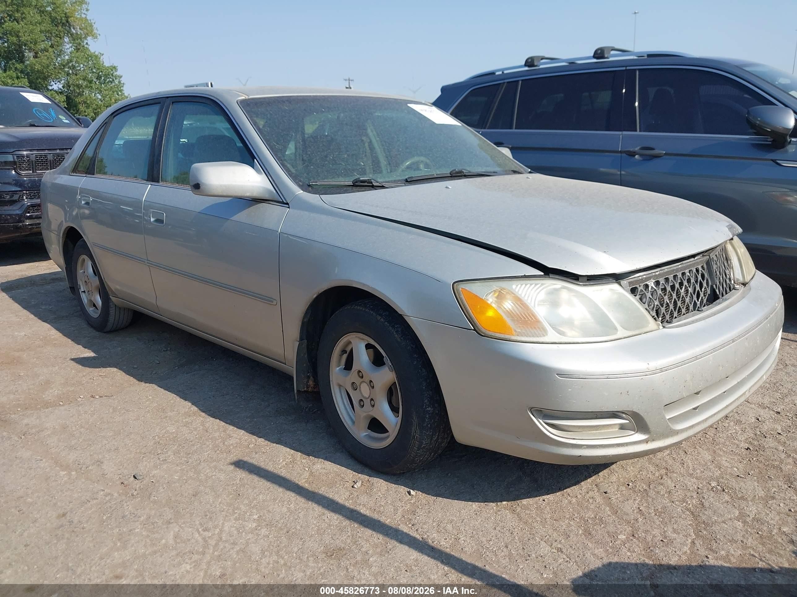 2001 Toyota Avalon XLS, VIN 4T1BF28B21U184663 — Обычный износ