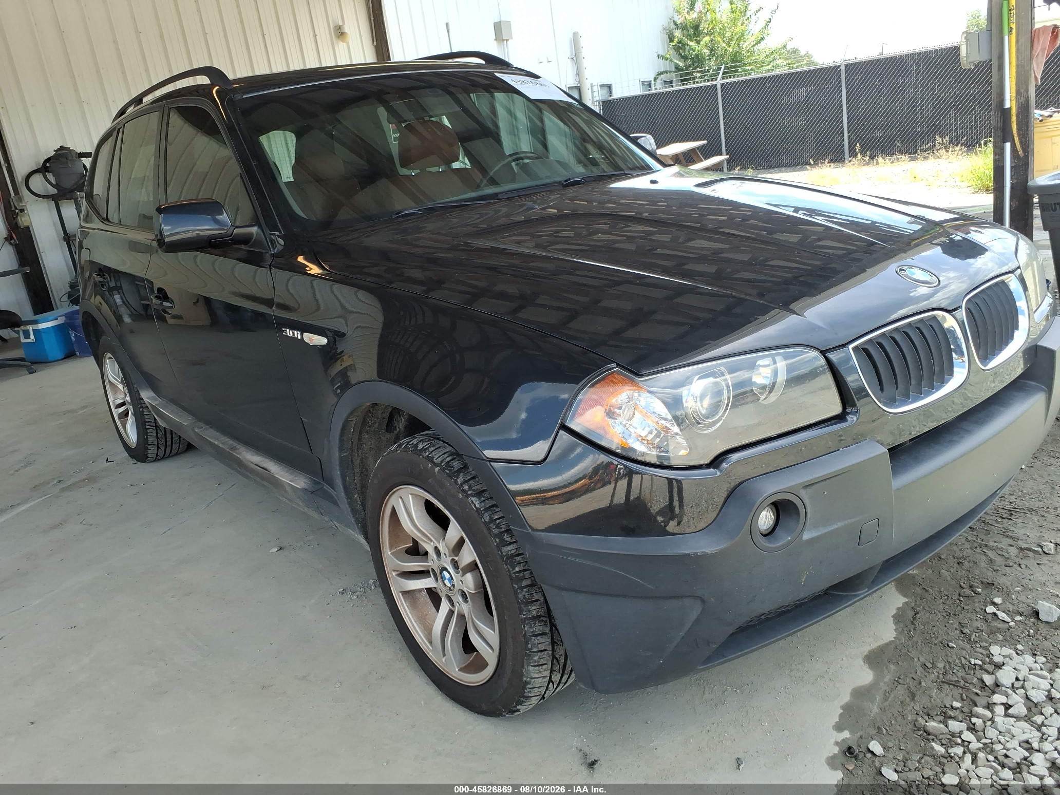 2004 BMW X3 3.0i, VIN WBXPA93474WA62874 — Normal wear