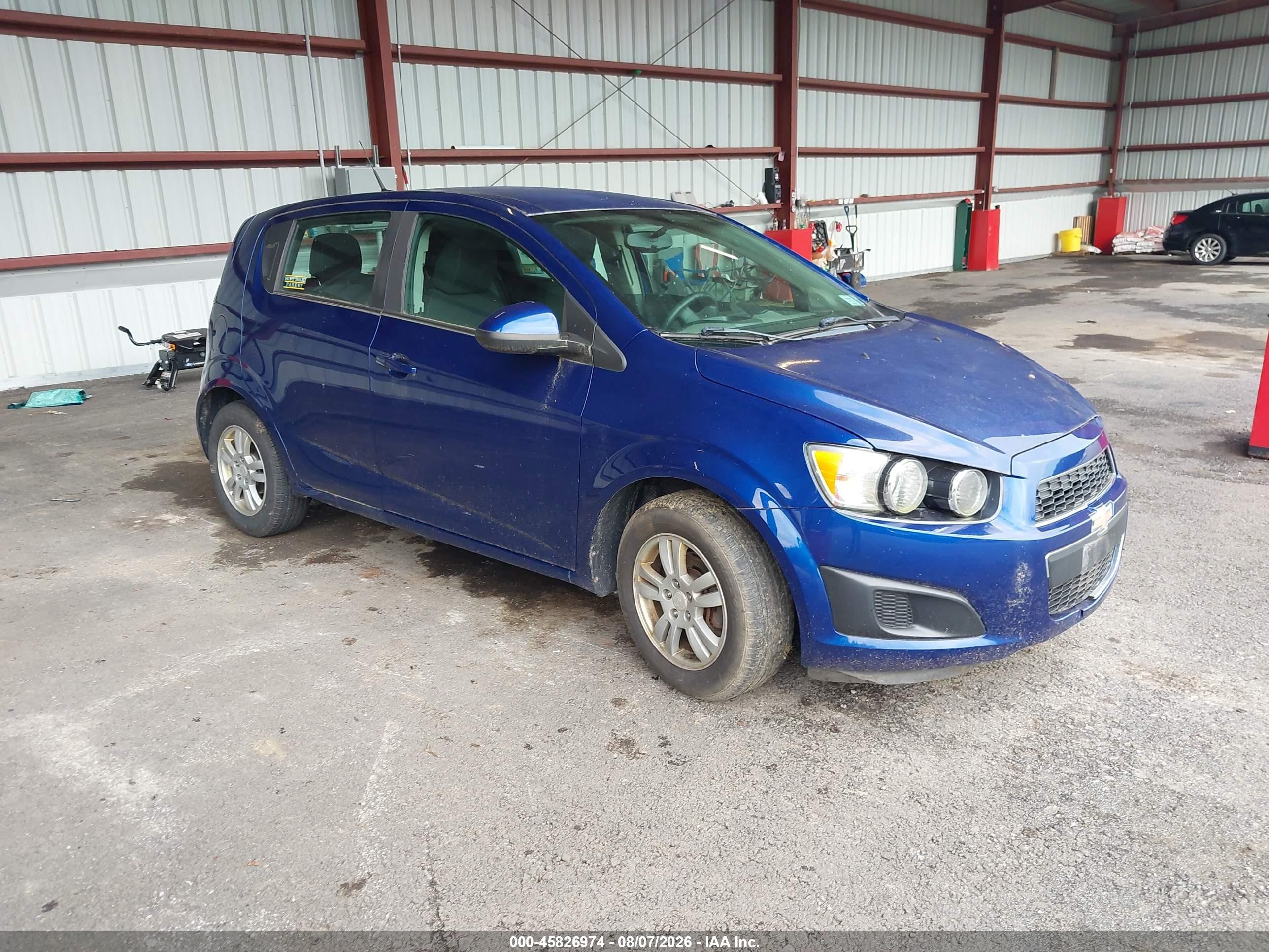 2014 Chevrolet Sonic LT, VIN 1G1JC6SH7E4227292 — Front end