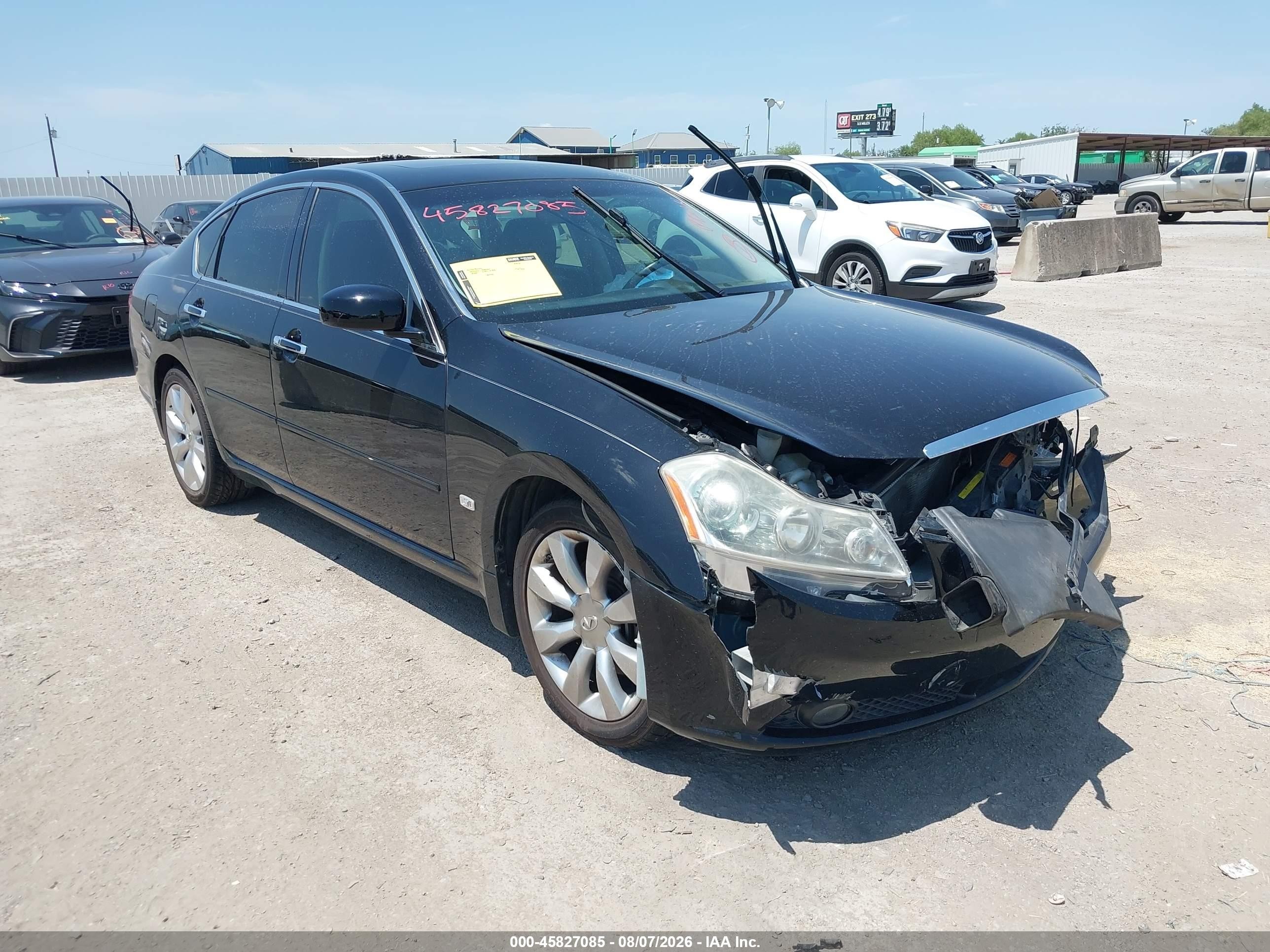 2007 Infiniti M, VIN JNKAY01E87M309384 — Перед