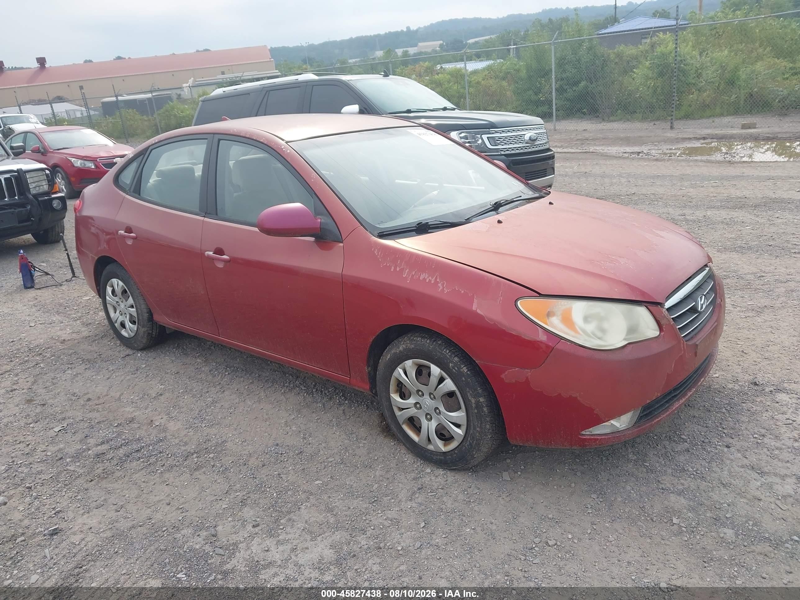 2009 Hyundai Elantra GLS, VIN KMHDU46D79U814994 — Обычный износ
