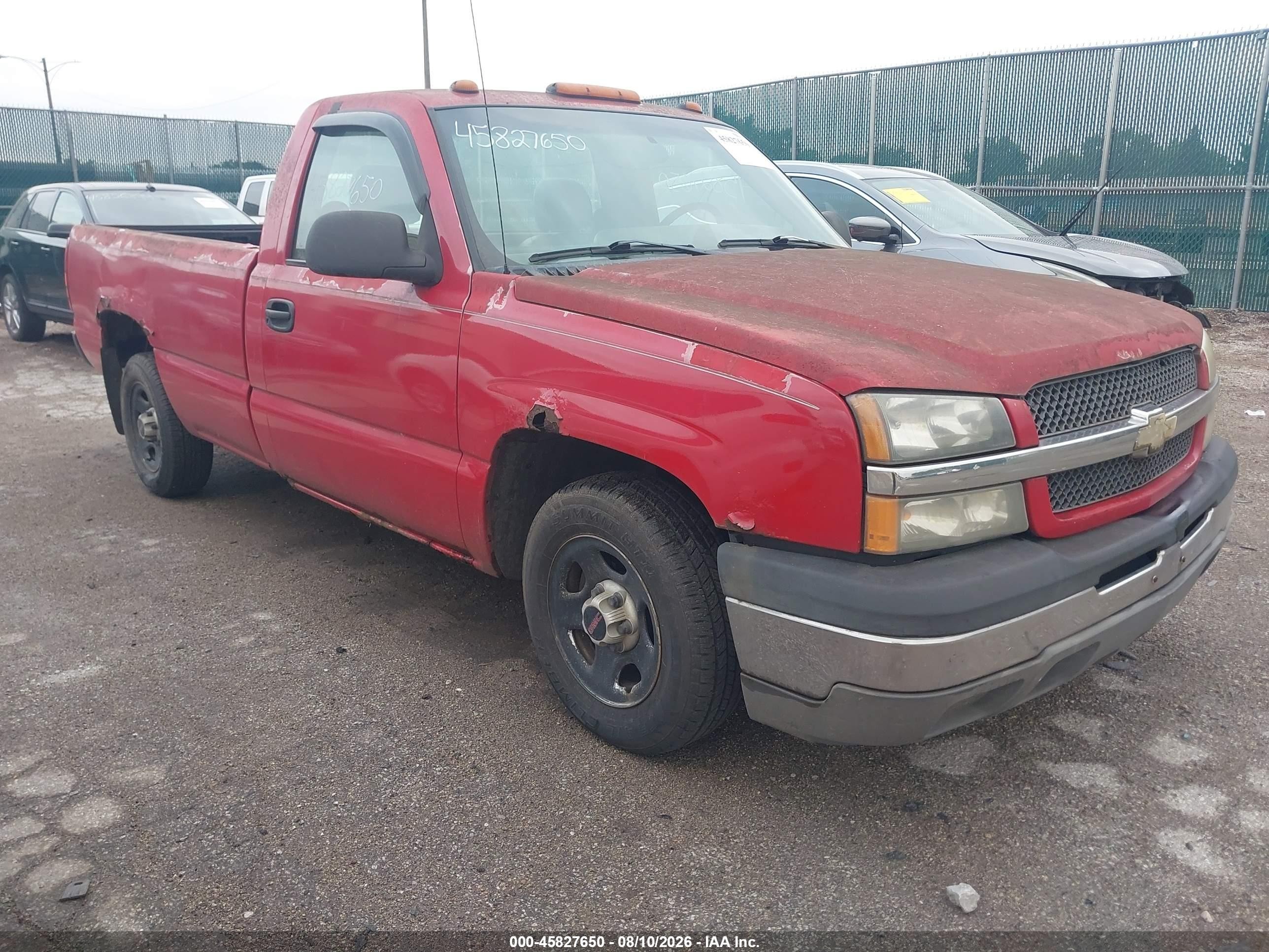 2003 GMC Sierra 1500, VIN 1GTEC14V93Z267467 — Normal wear