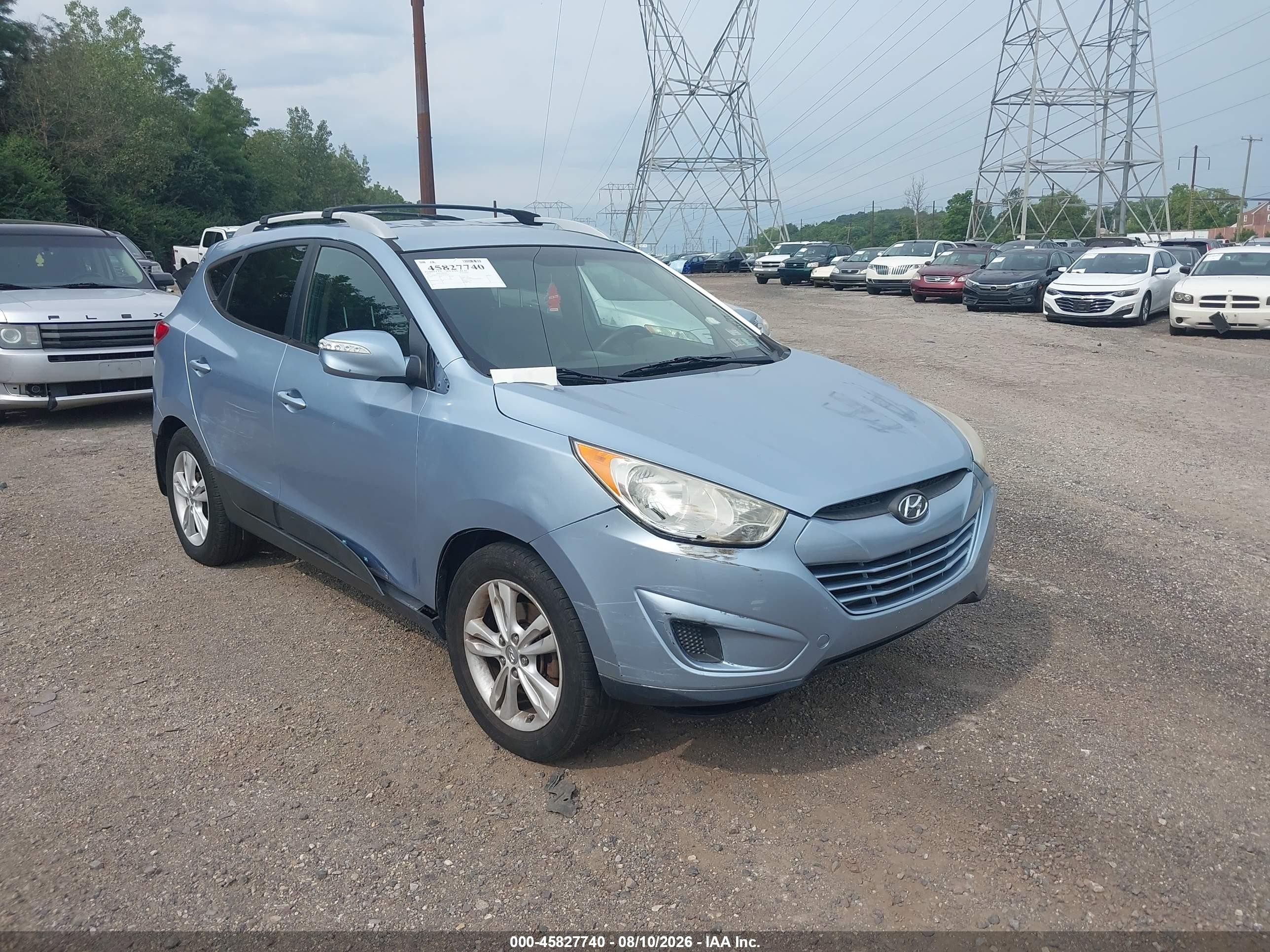 2012 Hyundai Tucson GLS, VIN KM8JUCAC3CU519149 — Normal wear