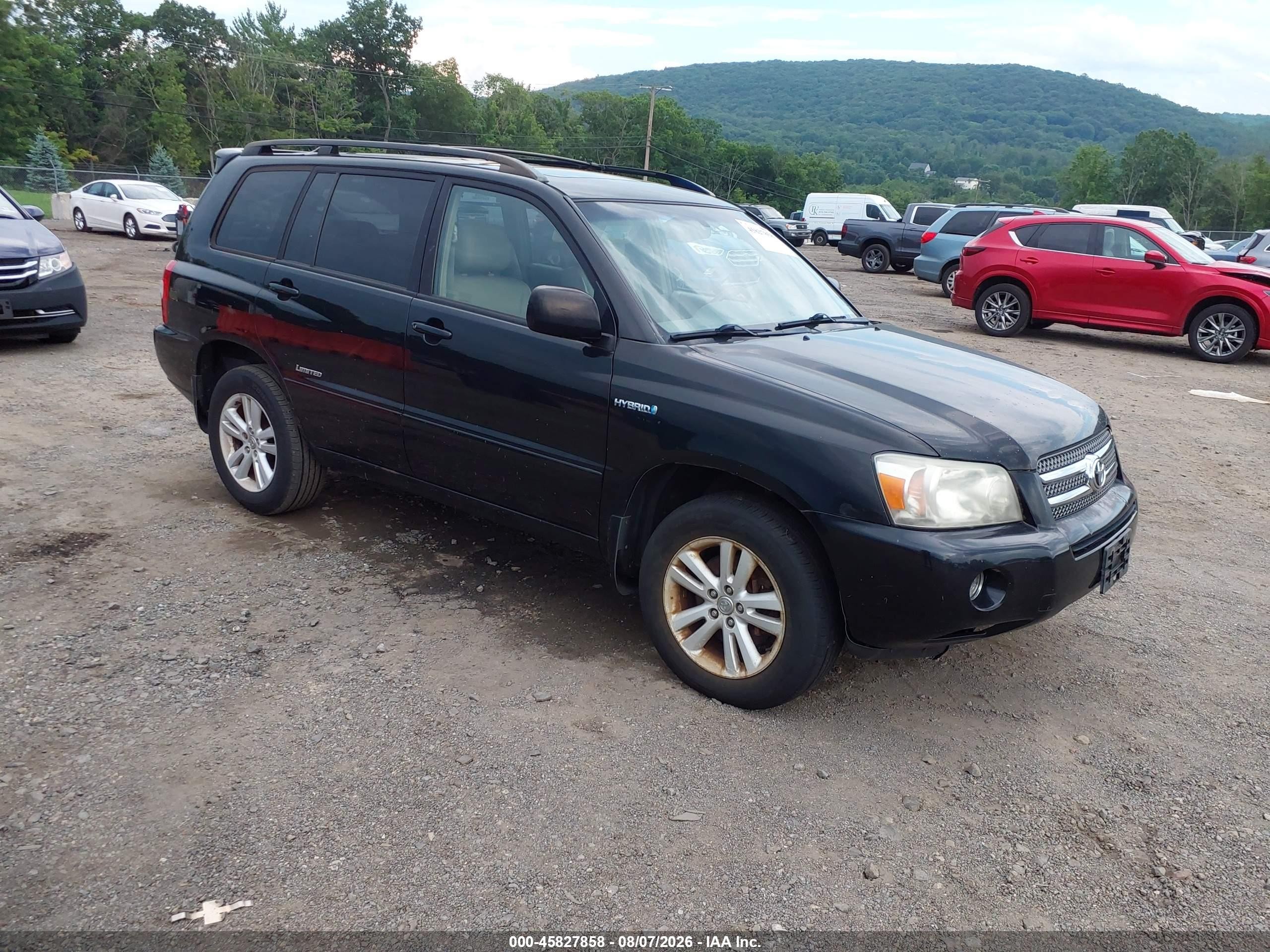 2006 Toyota Highlander Limited, VIN JTEEW21A160026800 — Normal wear