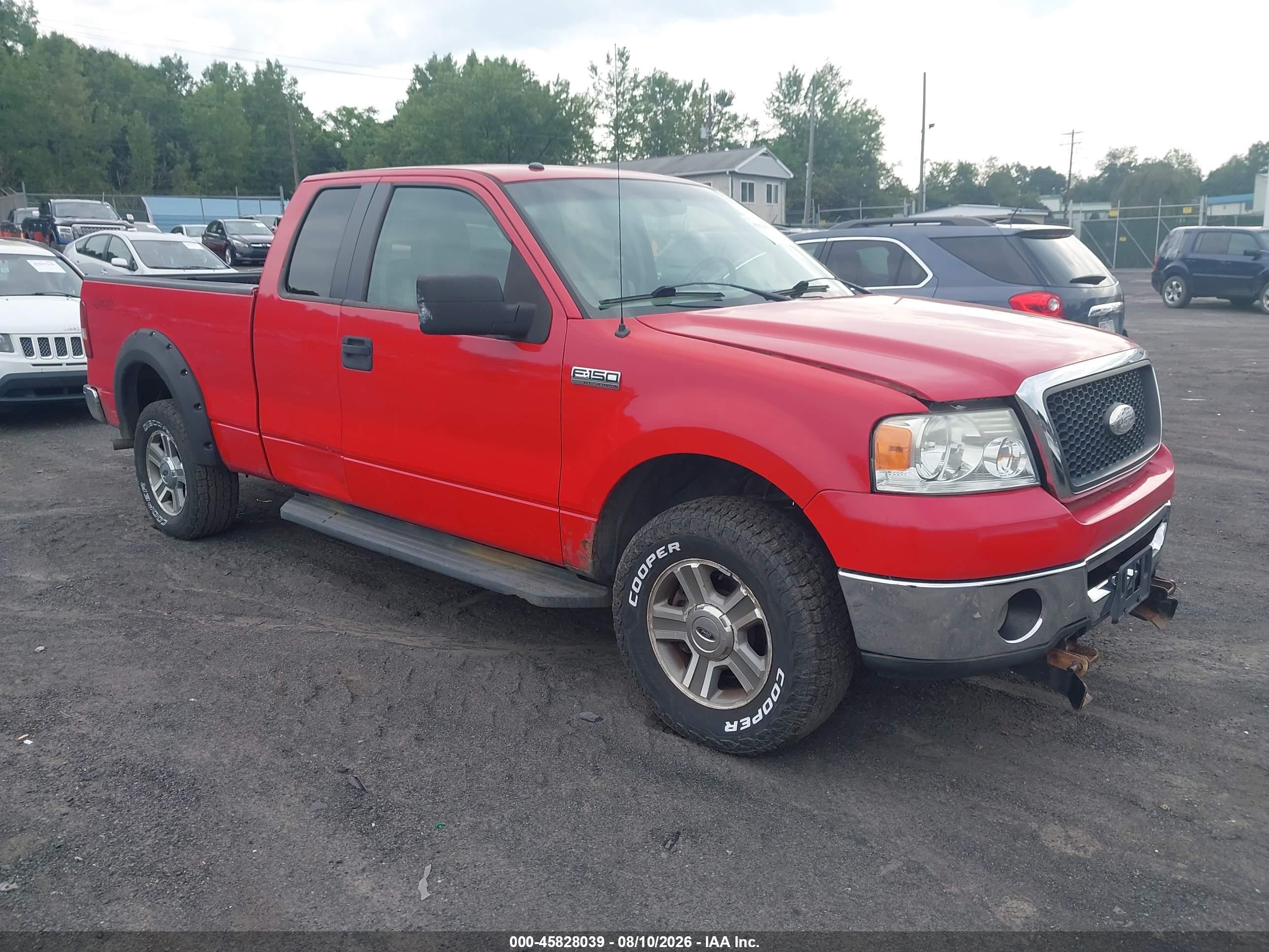 2007 Ford F-150 XLT, VIN 1FTPX14537FA64157 — Normal wear