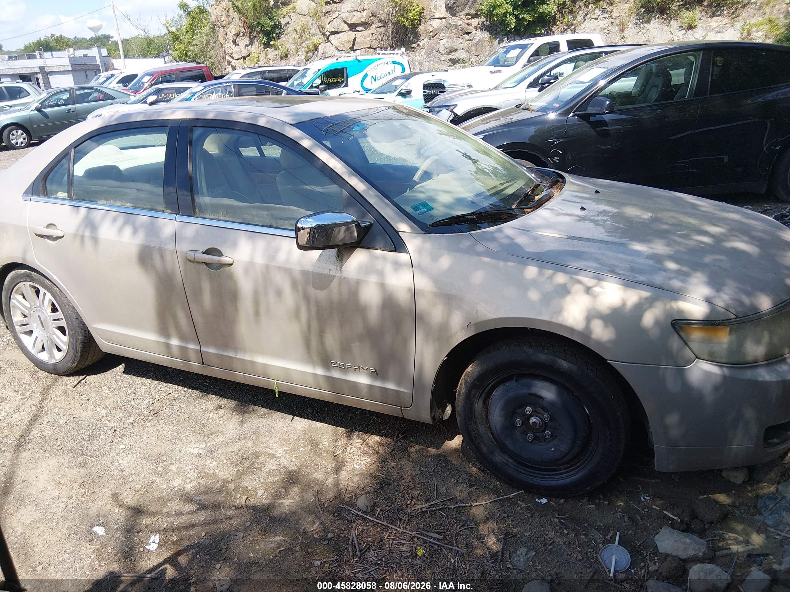 2006 Lincoln Zephyr, VIN 3LNHM26116R641388 — Обычный износ