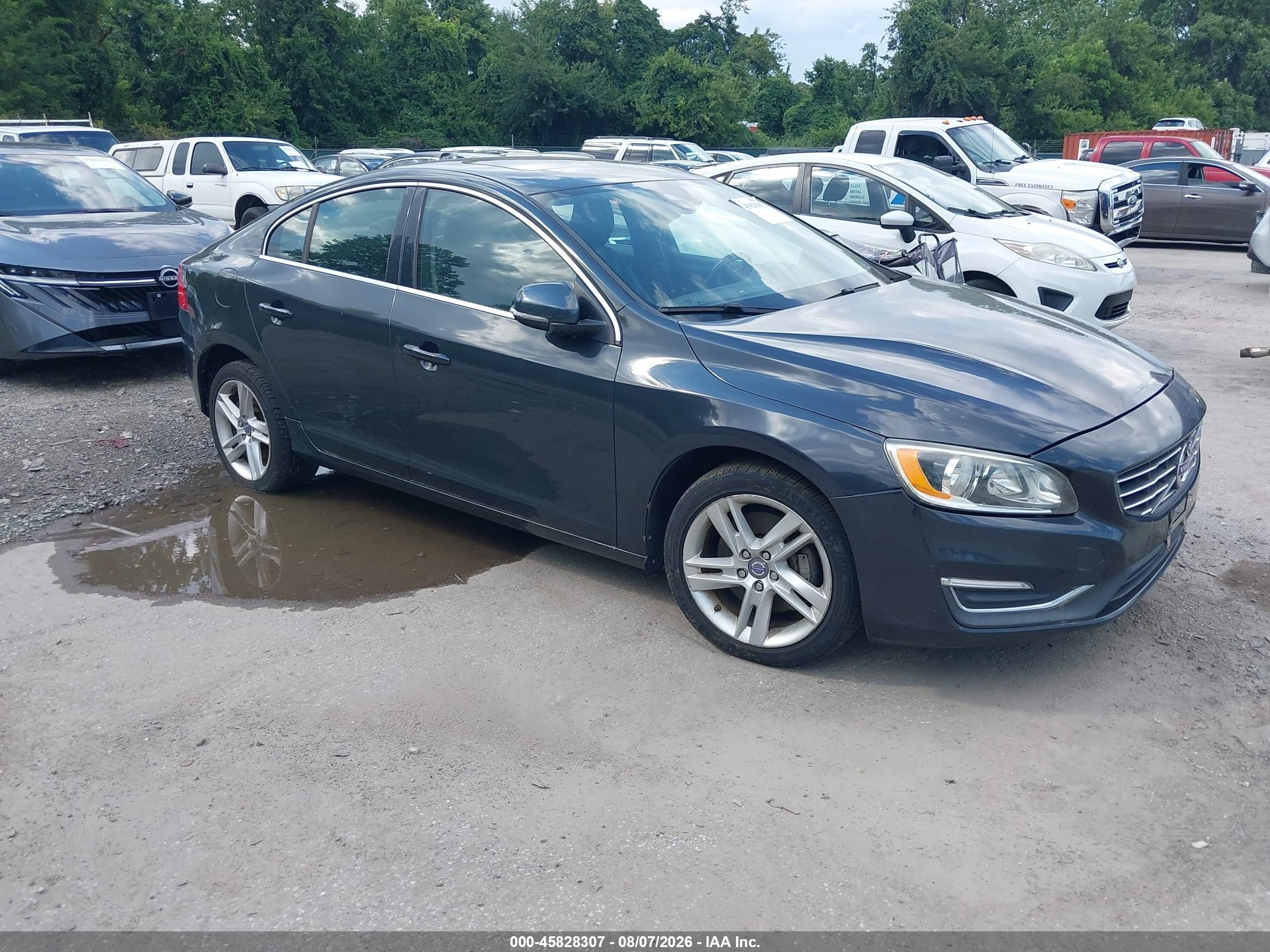 2014 Volvo S60 T5, VIN YV1612FH1E1289918 — Normal wear