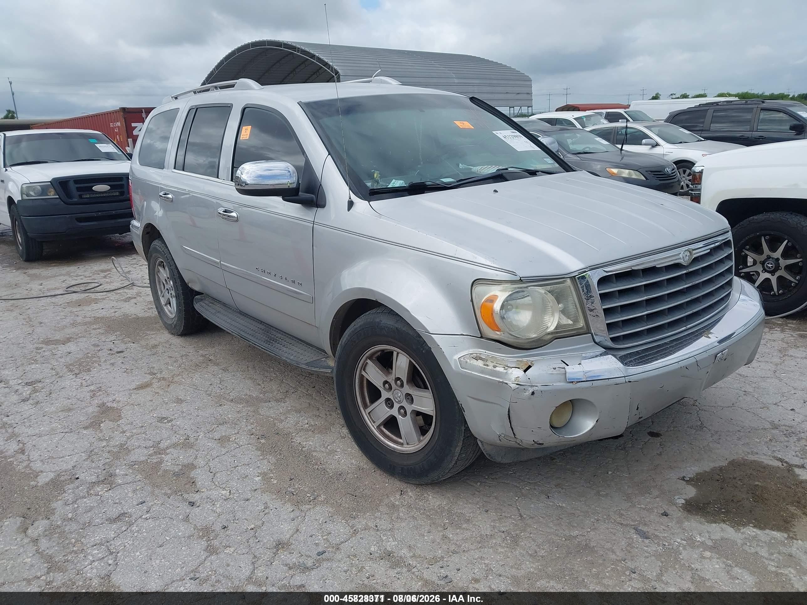 2007 Chrysler Aspen Limited, VIN 1A8HX58P37F522716 — Biohazard / chemical