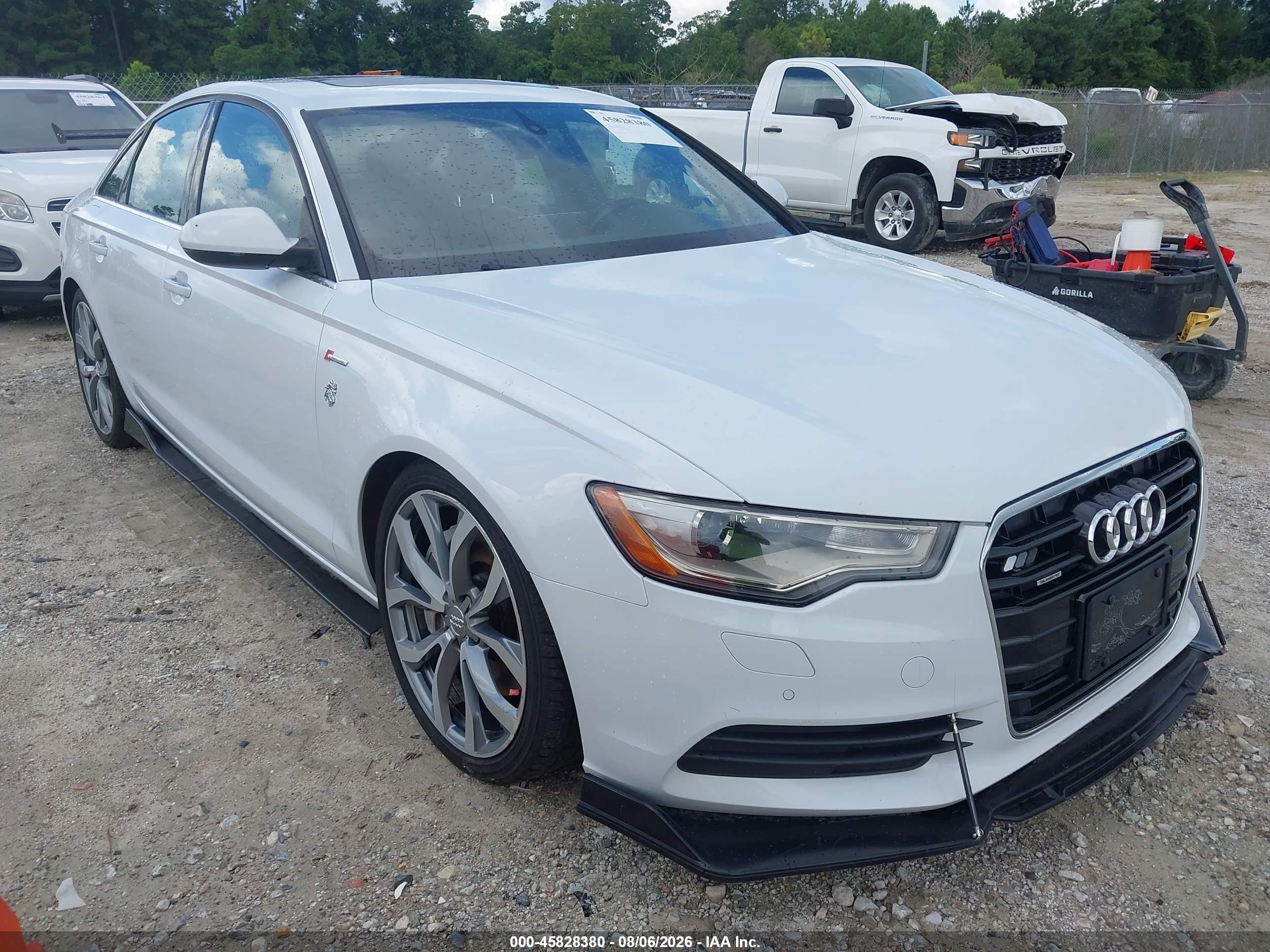 2014 Audi A6 Premium Plus, VIN WAUFGAFC3EN140354 — Изъятие за долги