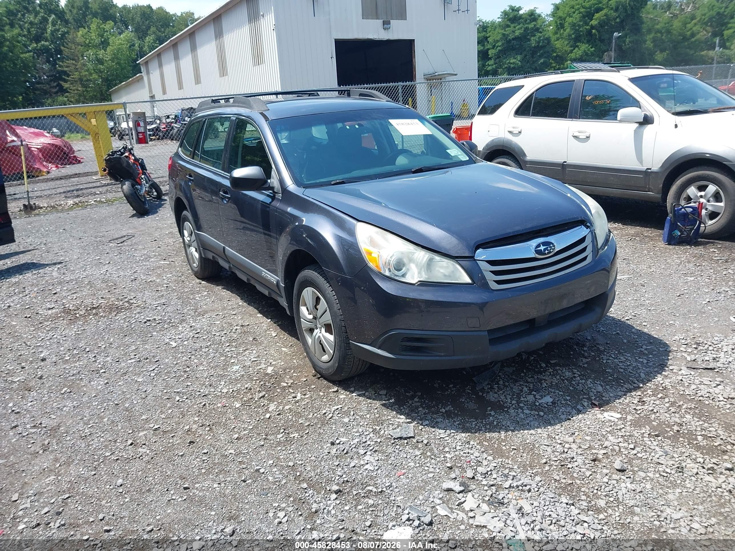 2012 Subaru Outback 2.5i, VIN 4S4BRBACXC1254585 — Normal wear