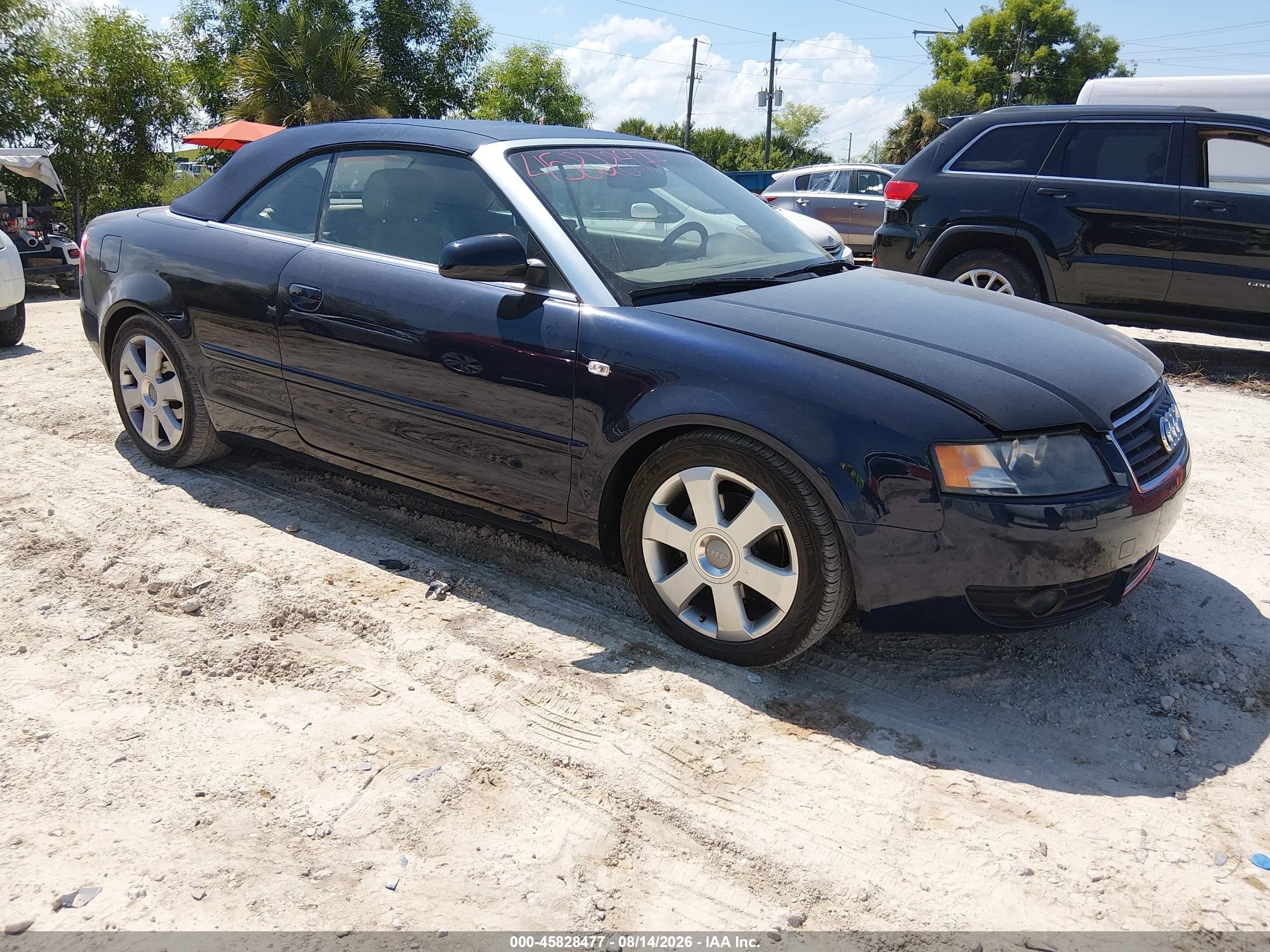 2006 Audi A4 1.8T, VIN WAUAC48H36K011307 — Normal wear