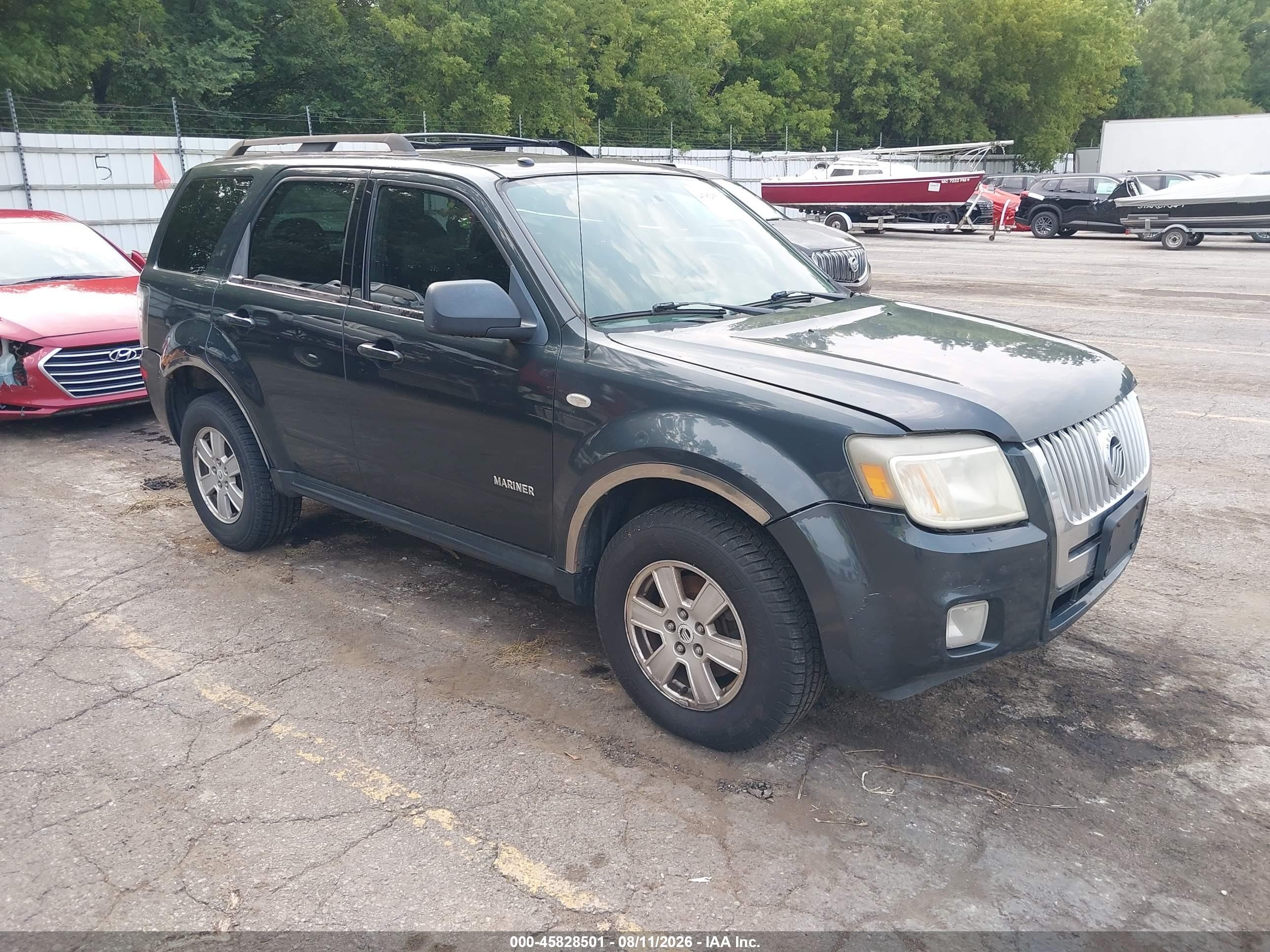 2008 Mercury Mariner, VIN 4M2CU91168KJ10560 — Normal wear
