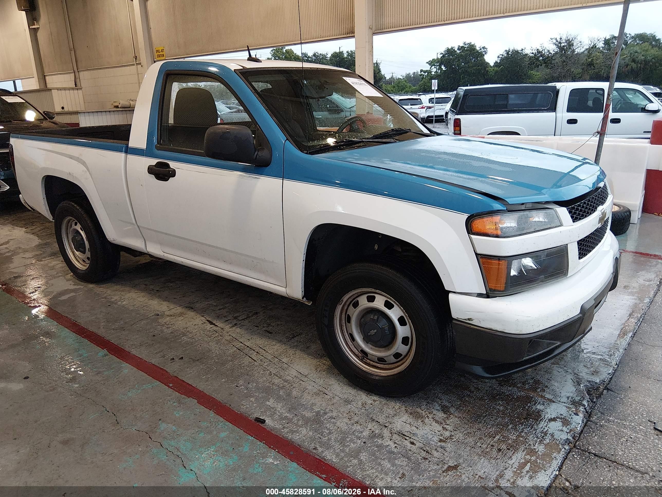 2011 Chevrolet Colorado Work Truck, VIN 1GCCSBF97B8110900 — Обычный износ
