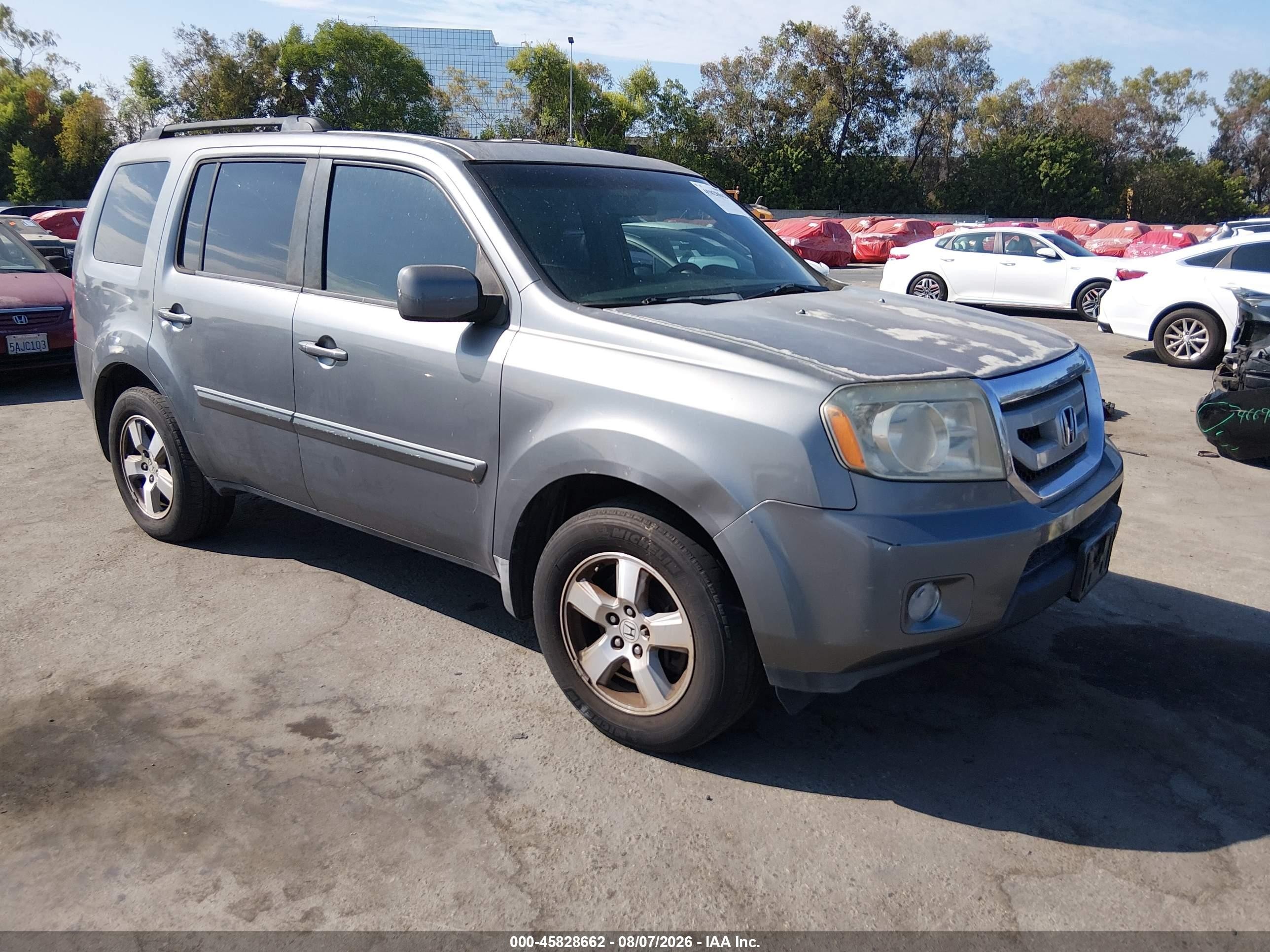 2009 Honda Pilot EX-L, VIN 5FNYF38679B016514 — Normal wear