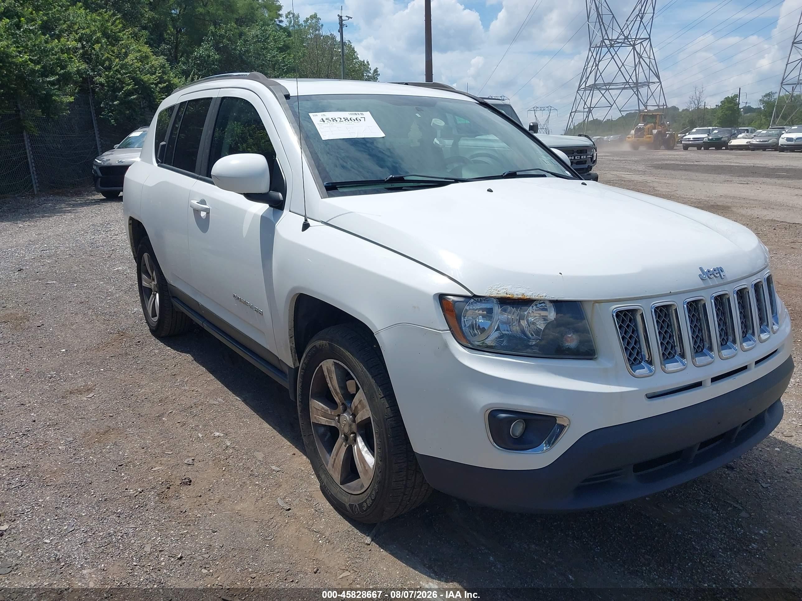 2016 Jeep Compass High Altitude, VIN 1C4NJDEB4GD773030 — Normal wear