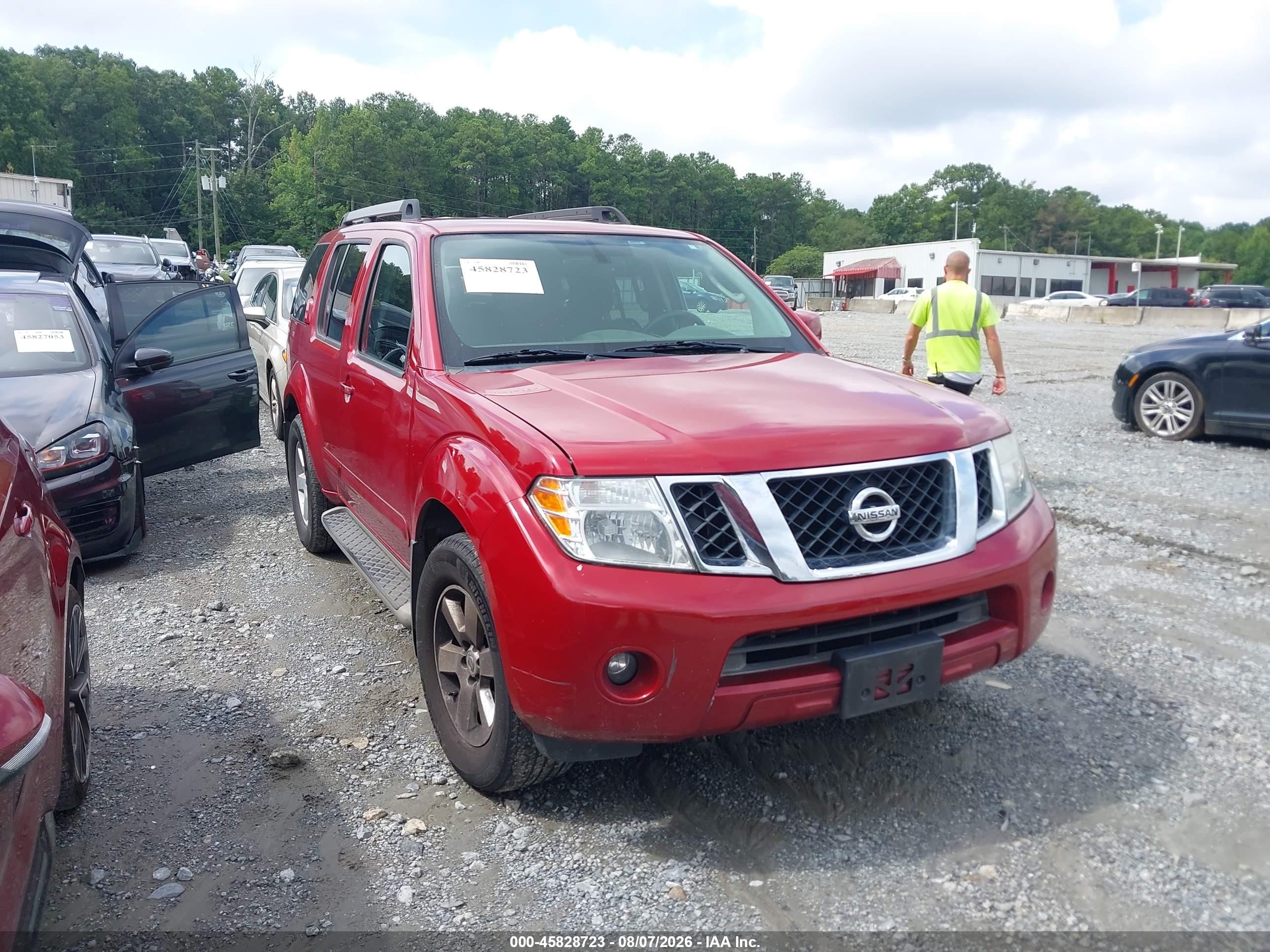 2012 Nissan Pathfinder LE, VIN 5N1AR1NN6CC619253 — Обычный износ