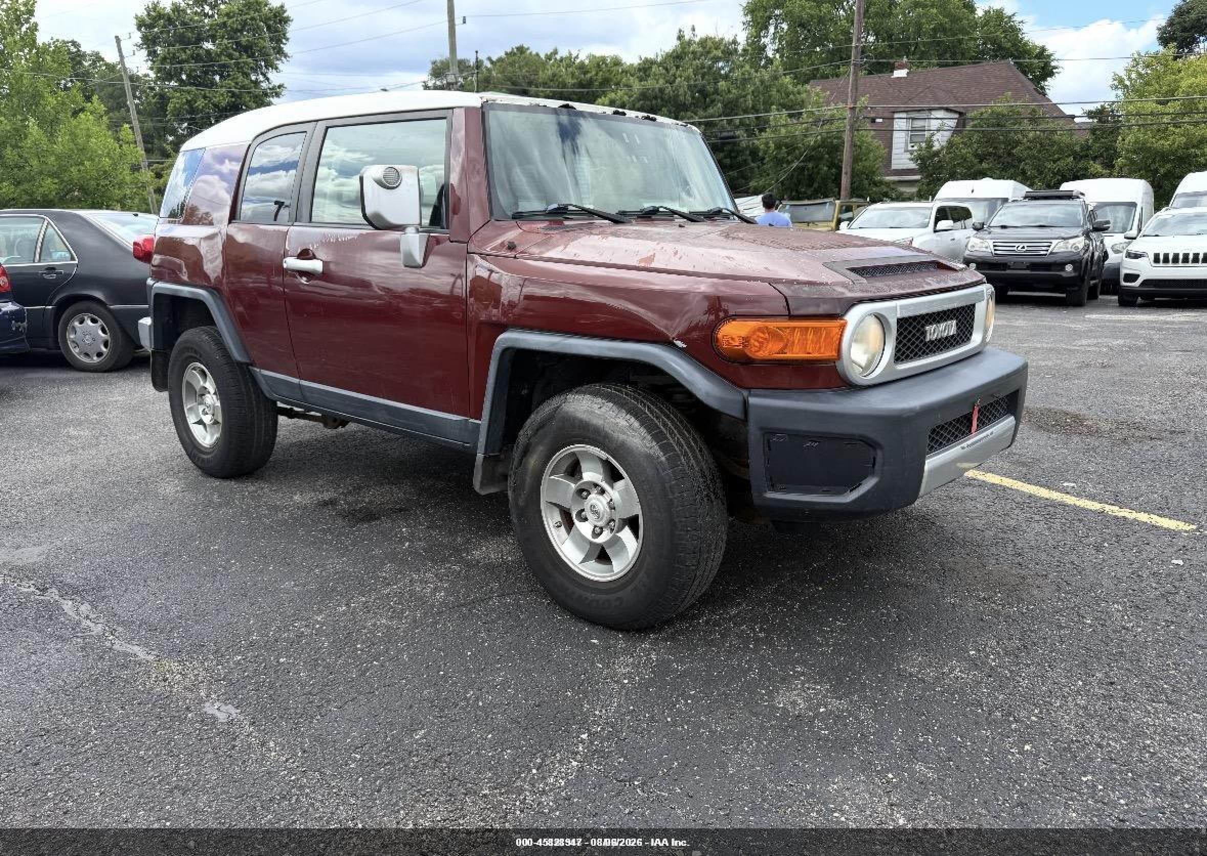 2008 Toyota FJ Cruiser, VIN JTEBU11F68K030590 — Обычный износ