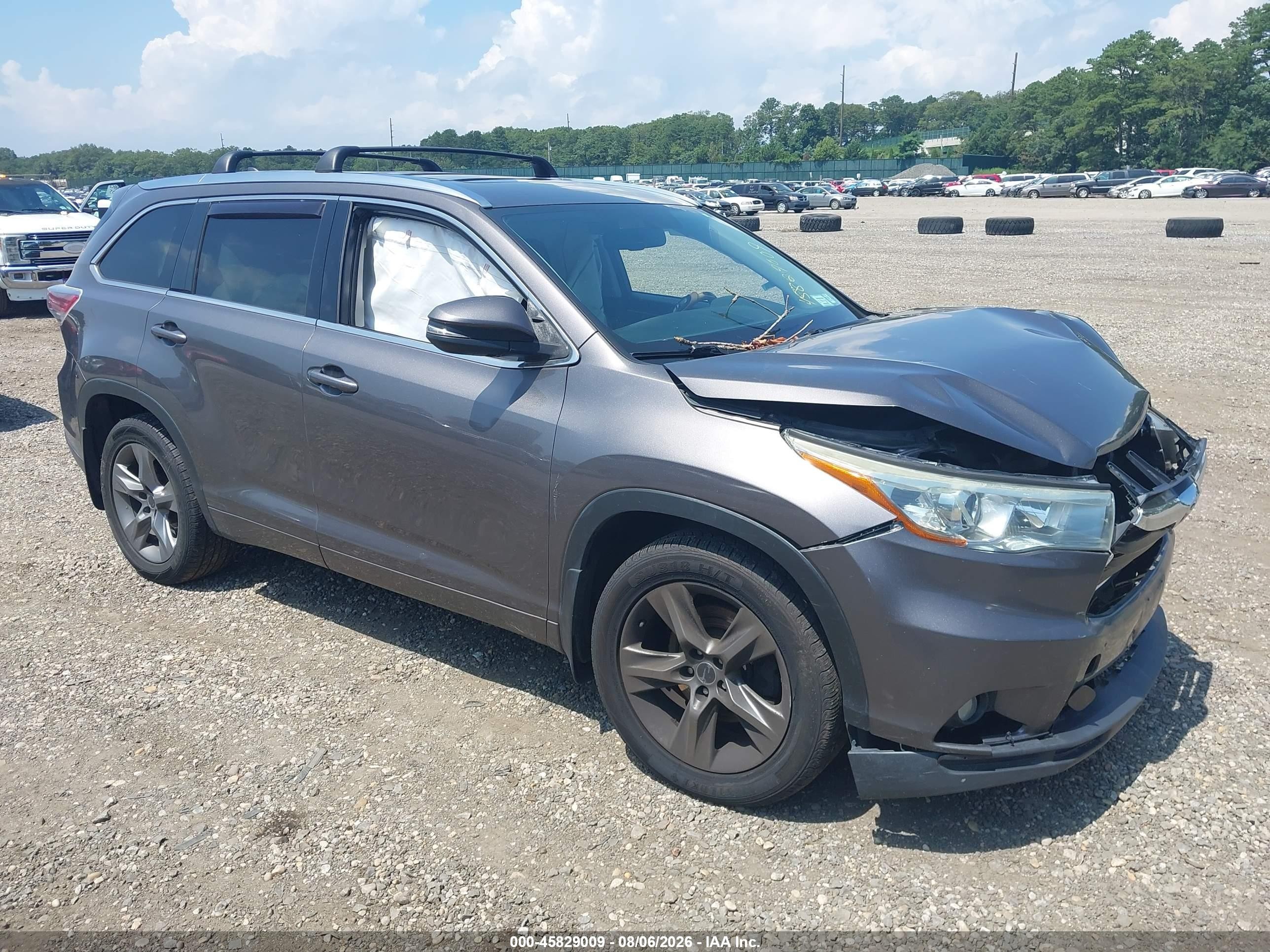 2015 Toyota Highlander Limited Platinum, VIN 5TDDKRFH6FS131565 — All over