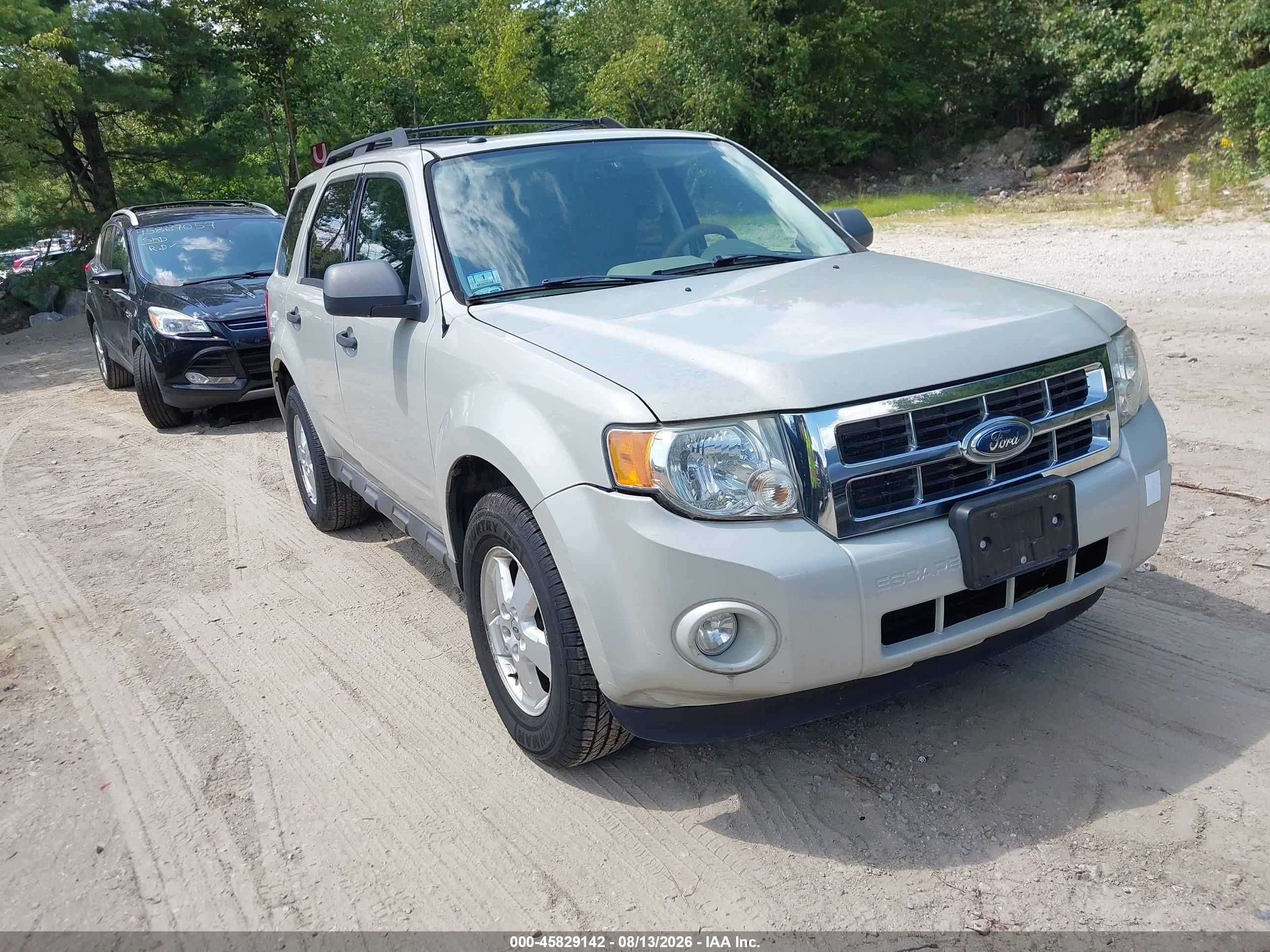 2009 Ford Escape XLT, VIN 1FMCU93729KA44450 — Зад