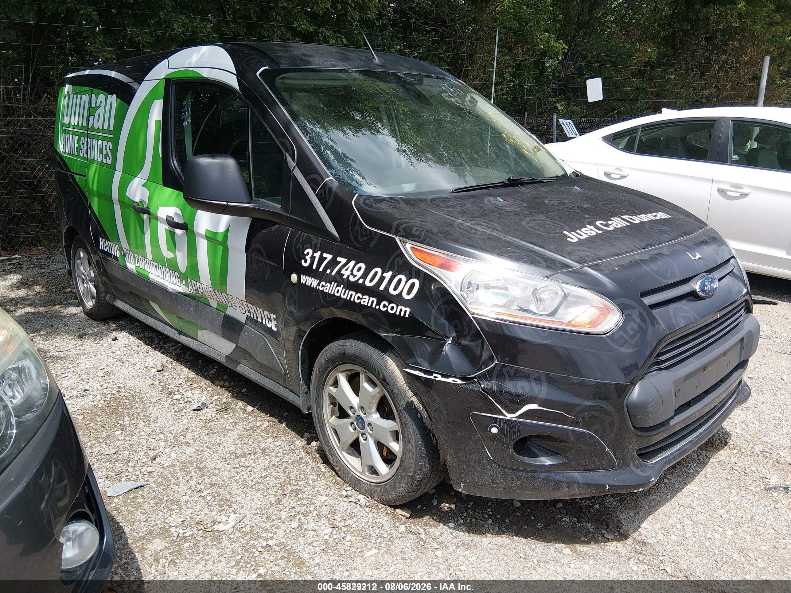 2018 Ford Transit Connect XLT, VIN NM0LS7F7XJ1347509 — Бок
