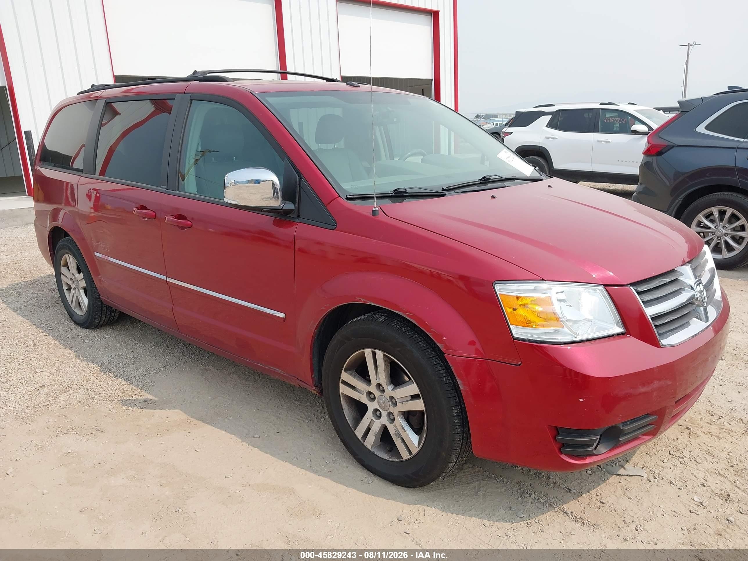 2008 Dodge Grand Caravan SXT, VIN 2D8HN54X48R142881 — Обычный износ