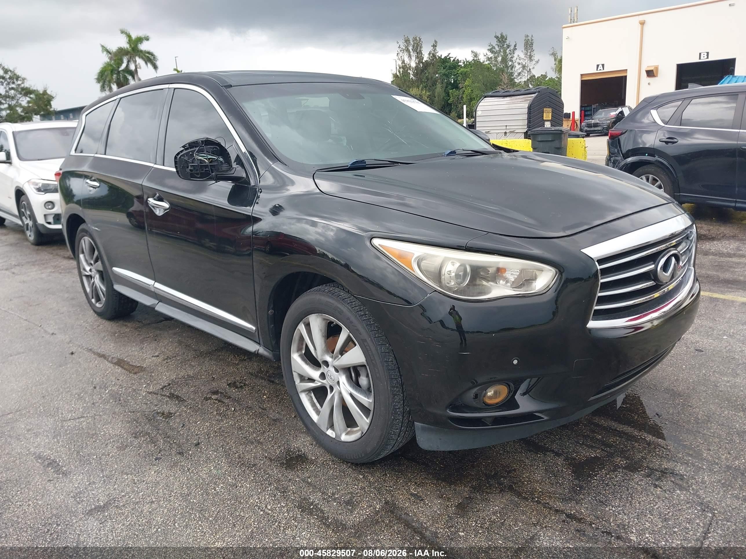 2014 Infiniti QX60, VIN 5N1AL0MN4EC504411 — Front end