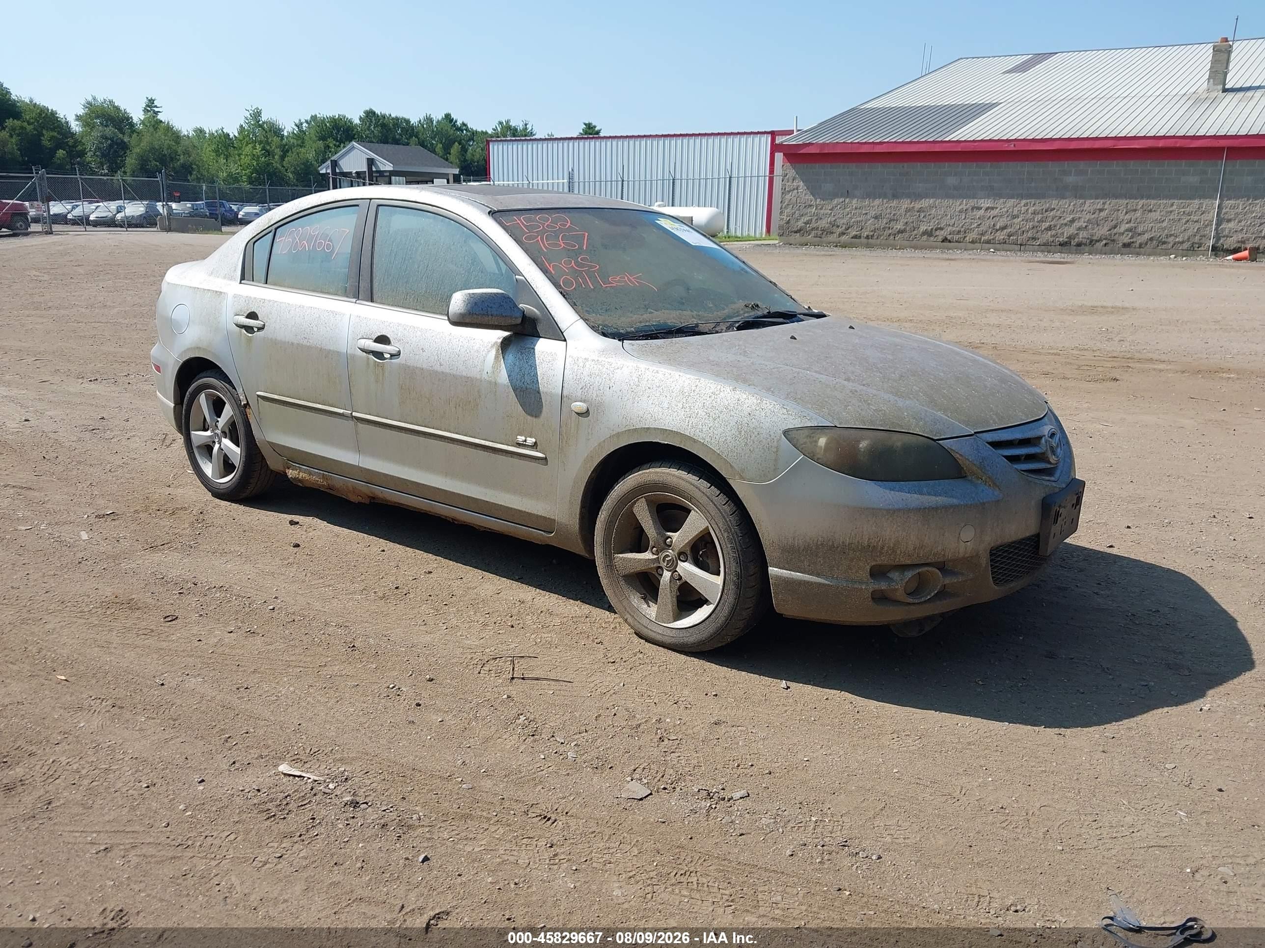 2006 Mazda 3 s, VIN JM1BK123161516306 — Normal wear