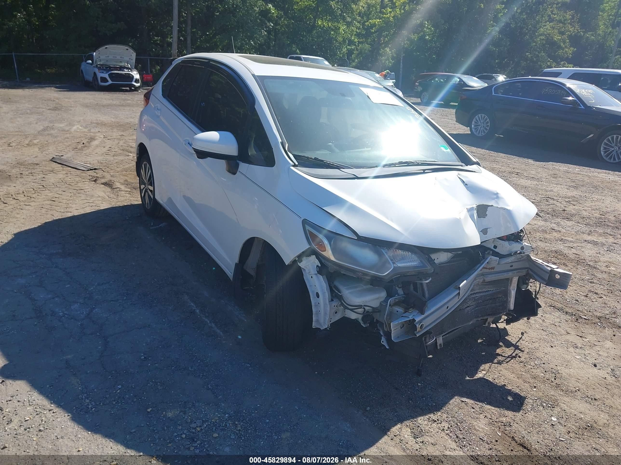 2016 Honda Fit EX, VIN JHMGK5H71GX024122 — Normal wear
