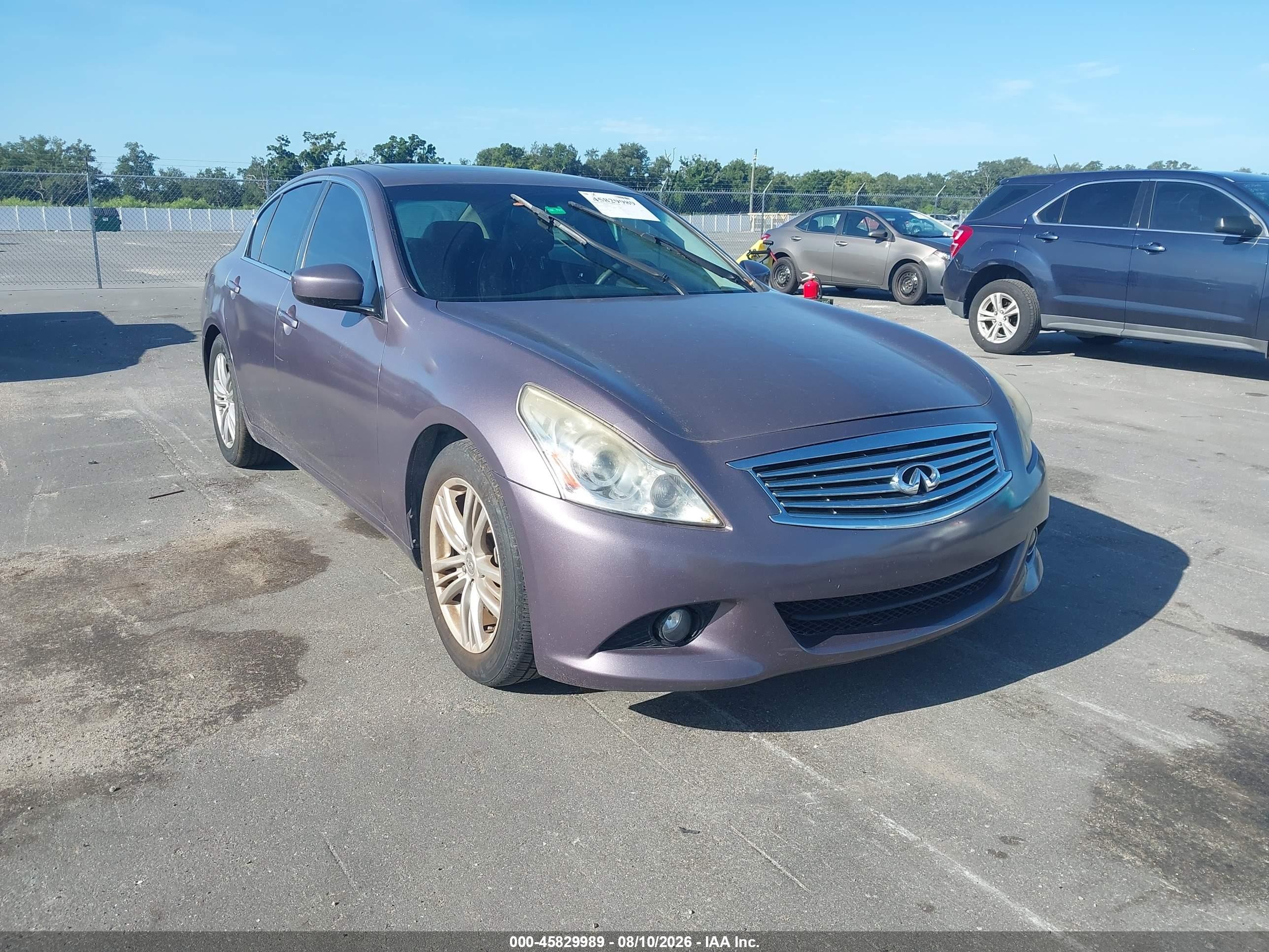 2013 Infiniti G37 Journey, VIN JN1CV6AP5DM305072 — Normal wear