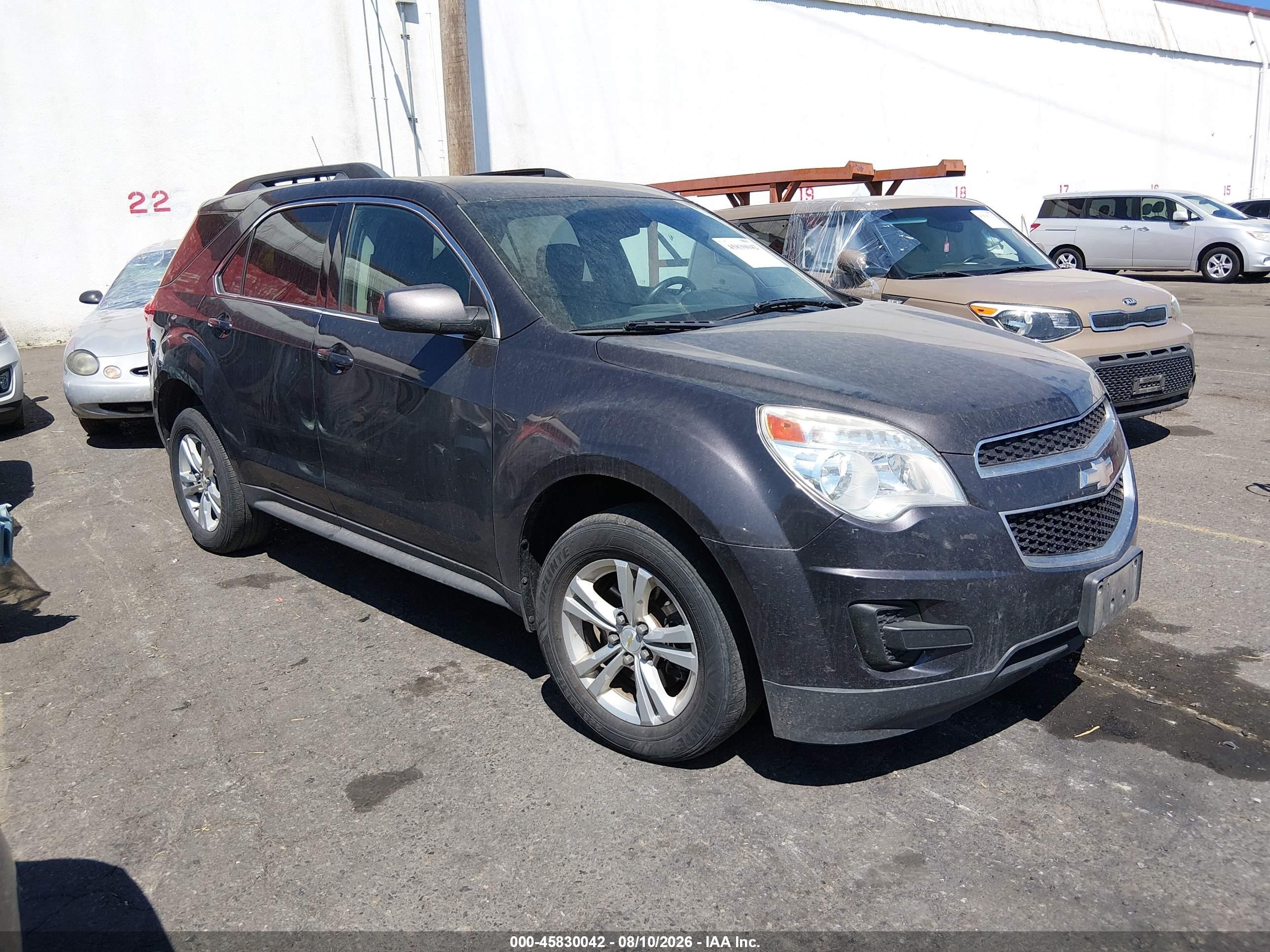 2013 Chevrolet Equinox LT, VIN 1GNFLEEKXDZ101497 — Normal wear