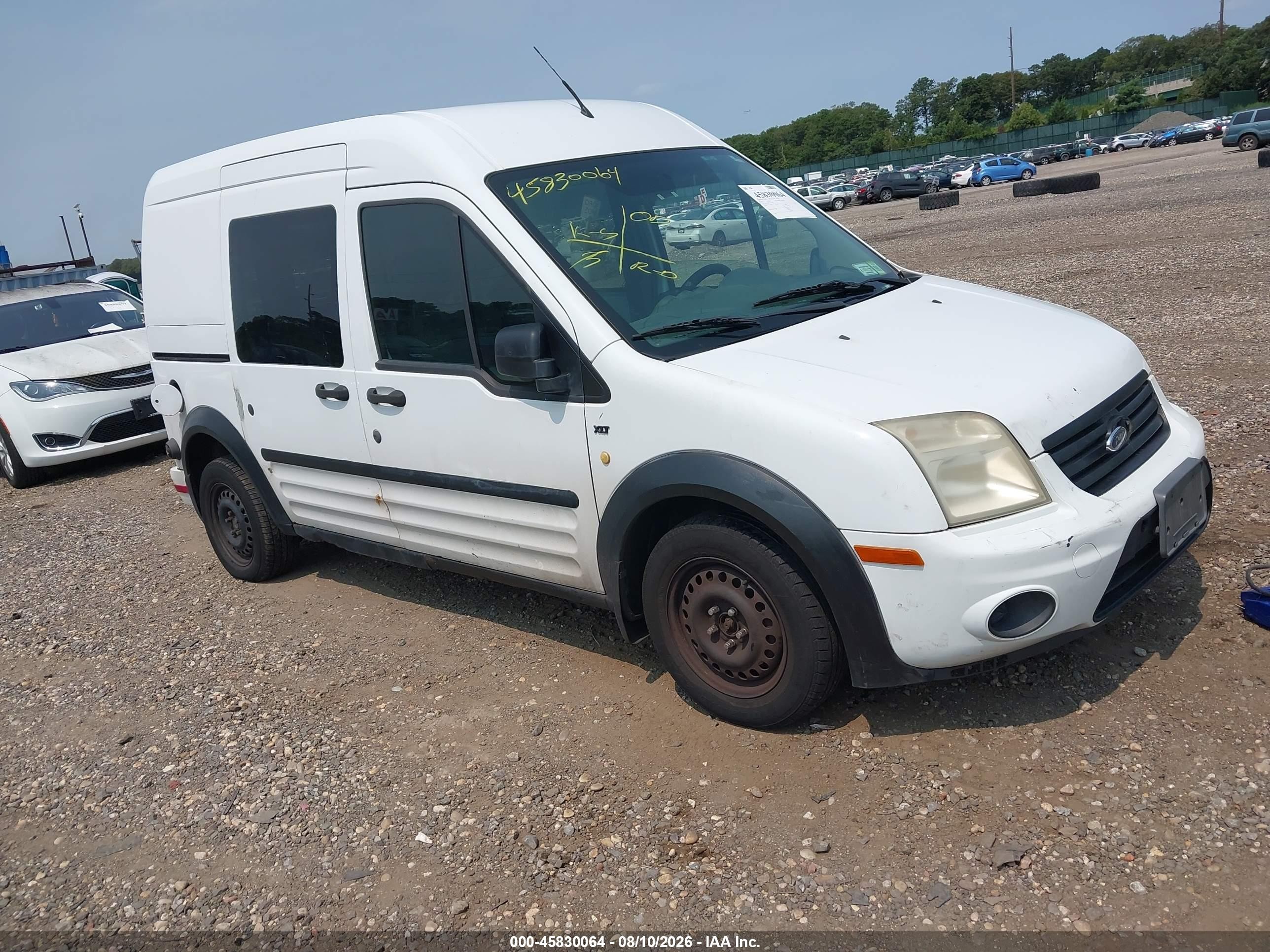 2010 Ford Transit Connect XLT, VIN NM0LS6BN3AT035616 — Normal wear