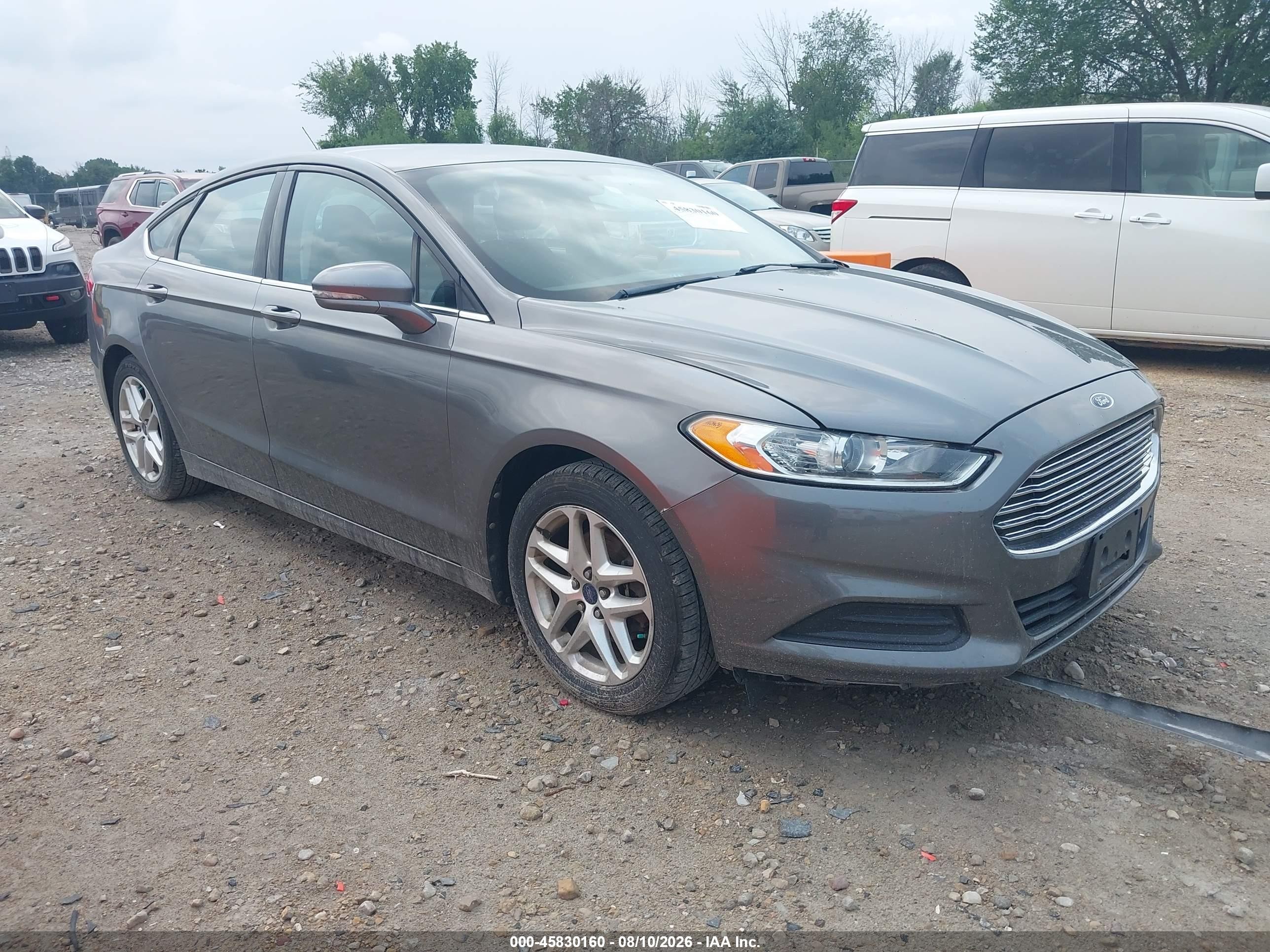 2013 Ford Fusion SE, VIN 3FA6P0H70DR225344 — Side