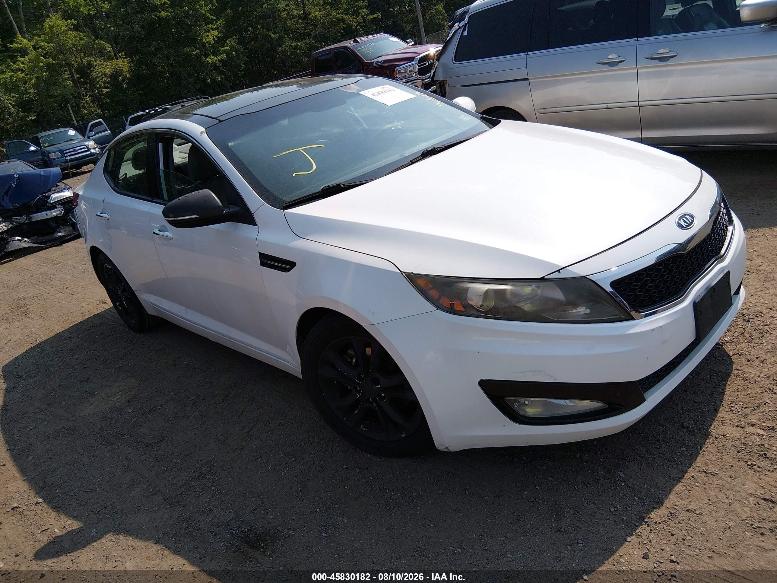 2012 Kia Optima EX, VIN 5XXGN4A70CG068465 — Normal wear