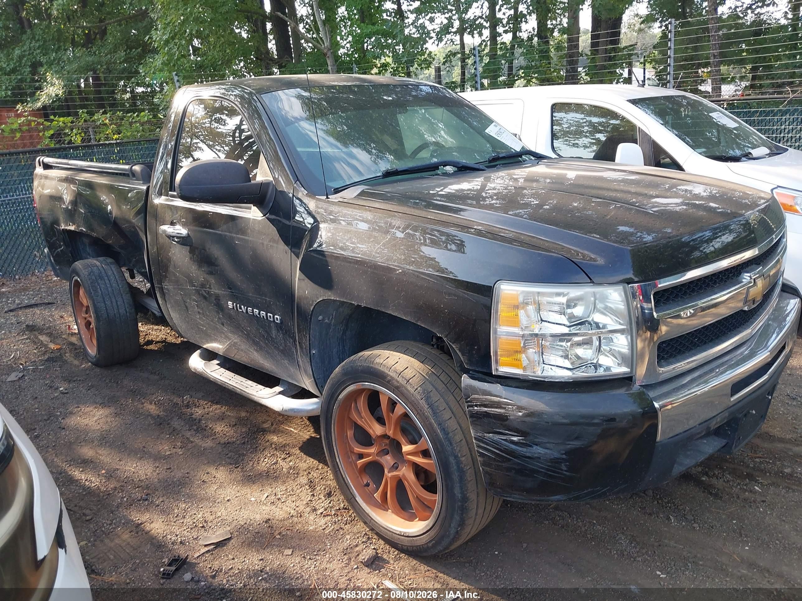 2011 Chevrolet Silverado 1500 Work Truck, VIN 1GCNCPEX9BZ213653 — Side