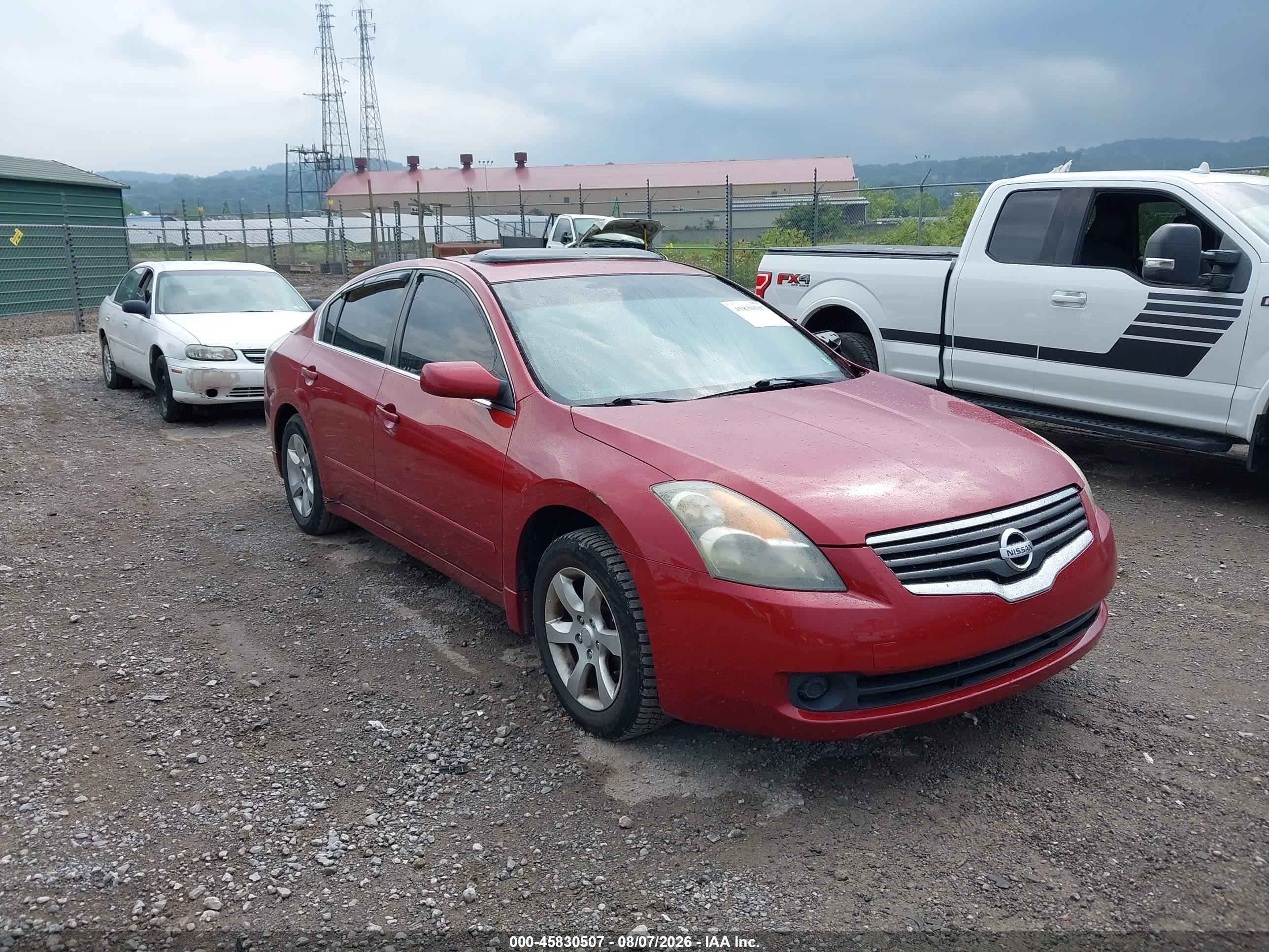 2009 Nissan Altima S, VIN 1N4AL21E29N508431 — Roof