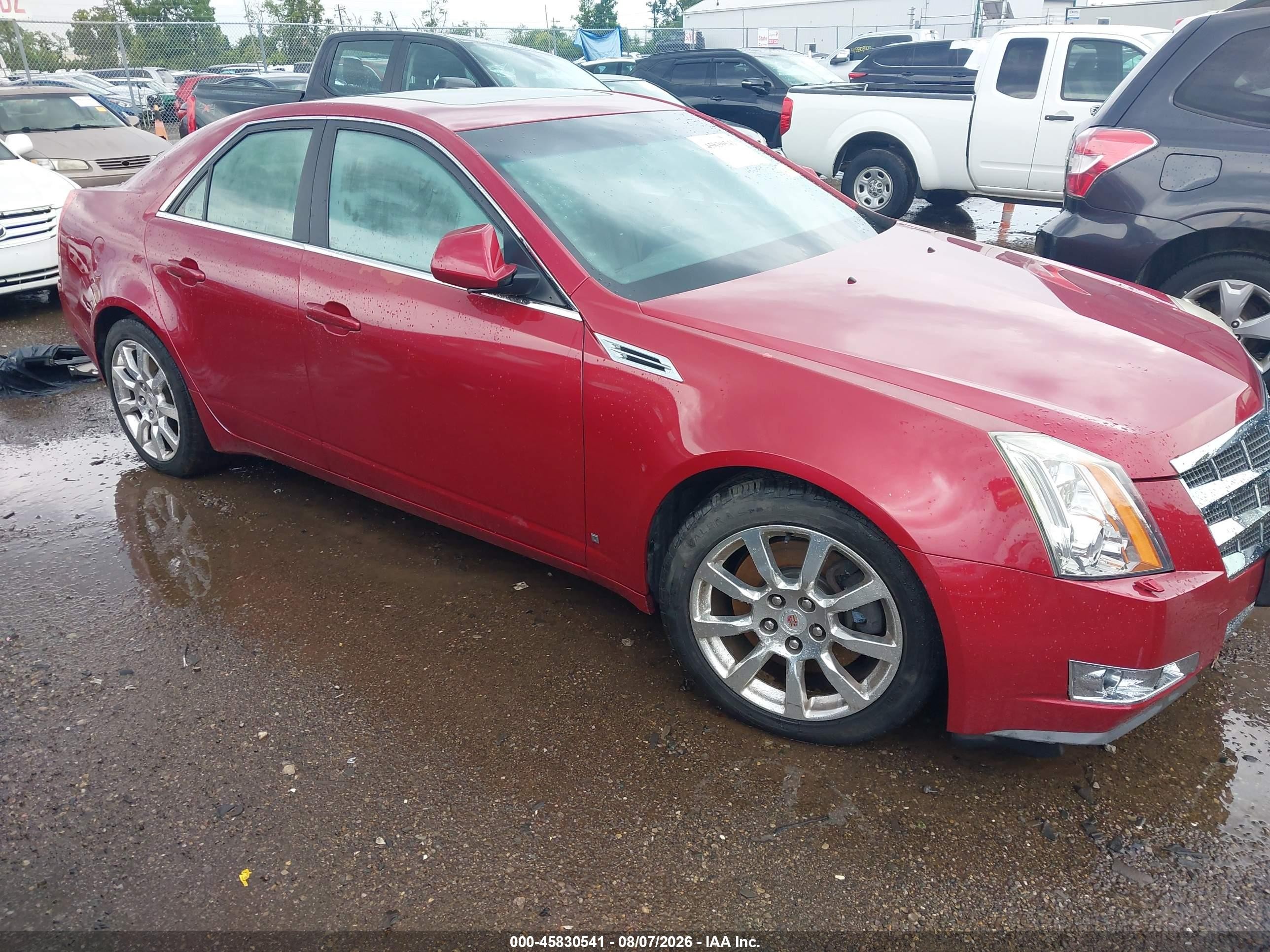 2008 Cadillac CTS AWD, VIN 1G6DS57V780185222 — Обычный износ