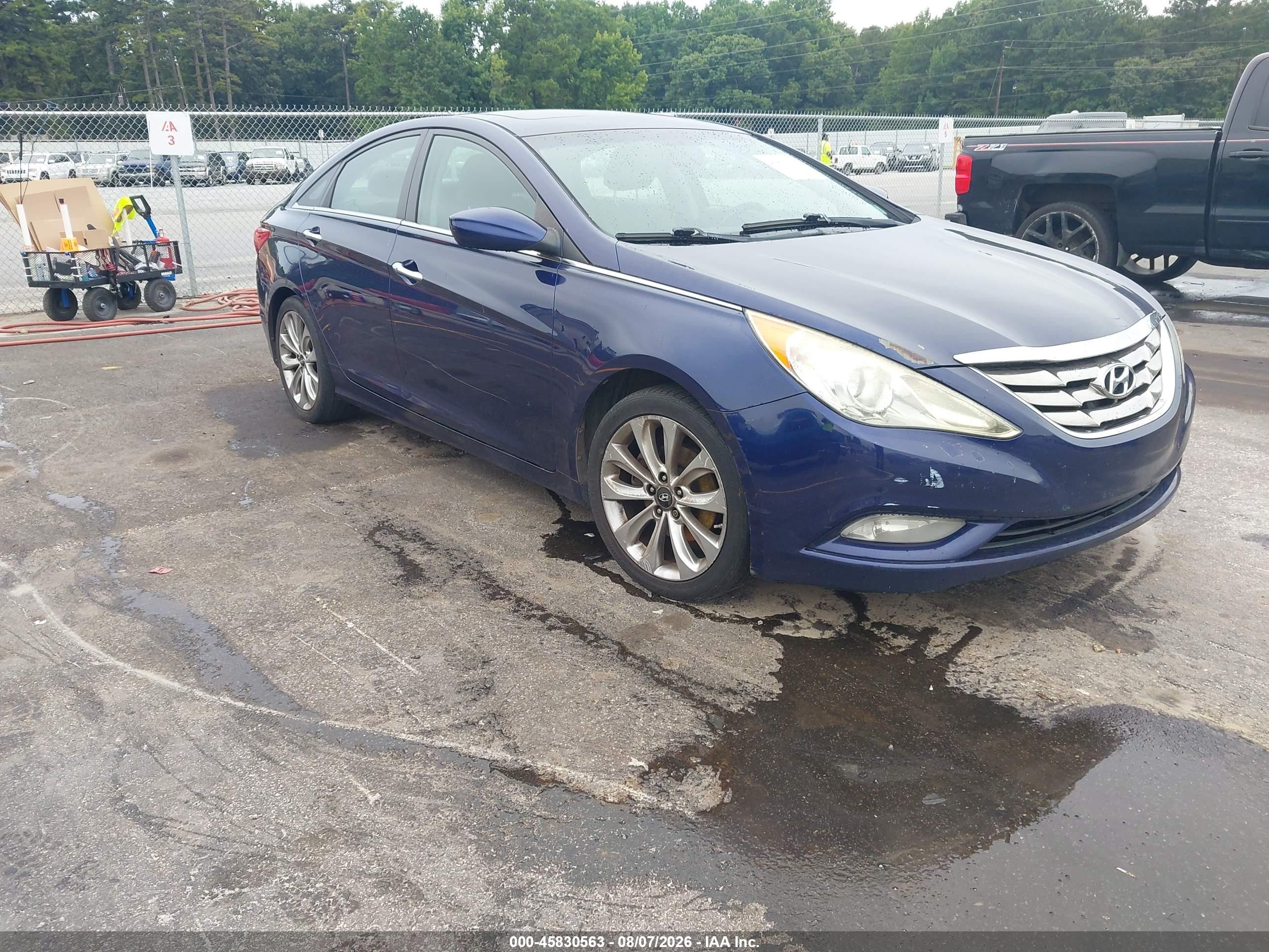 2012 Hyundai Sonata Limited, VIN 5NPEC4AB6CH478676 — Normal wear
