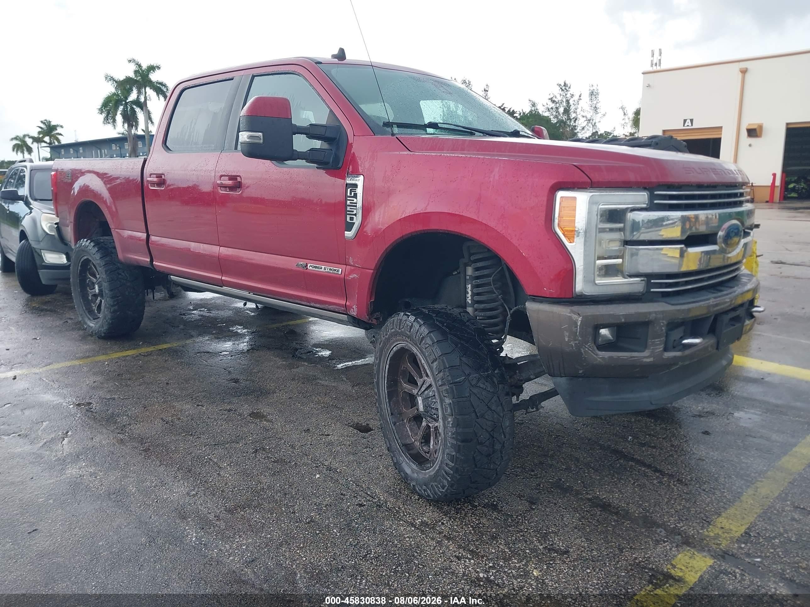 2019 Ford F-250 Lariat, VIN 1FT7W2BT2KEF32310 — Rear end