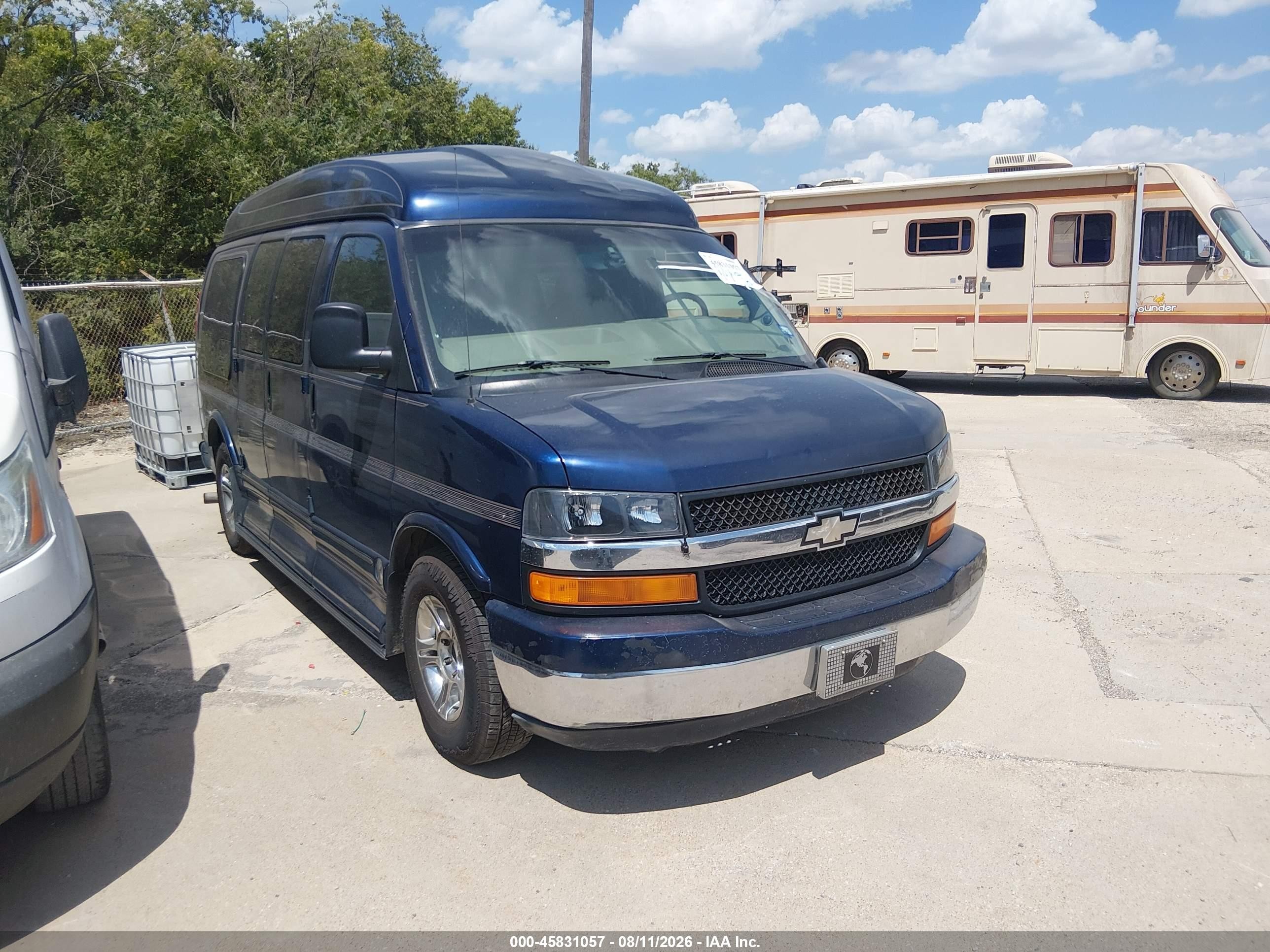 2003 Chevrolet Express Cargo YF7 Upfitter, VIN 1GBFG15T431127948 — Normal wear